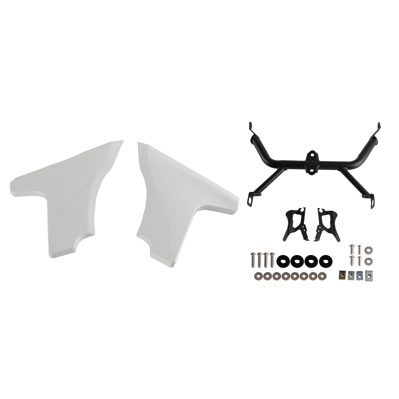 Staffe per pannello laterale per aggiornamento Harley CVO Road Glide dal 2024 in poi, staffa per spoiler