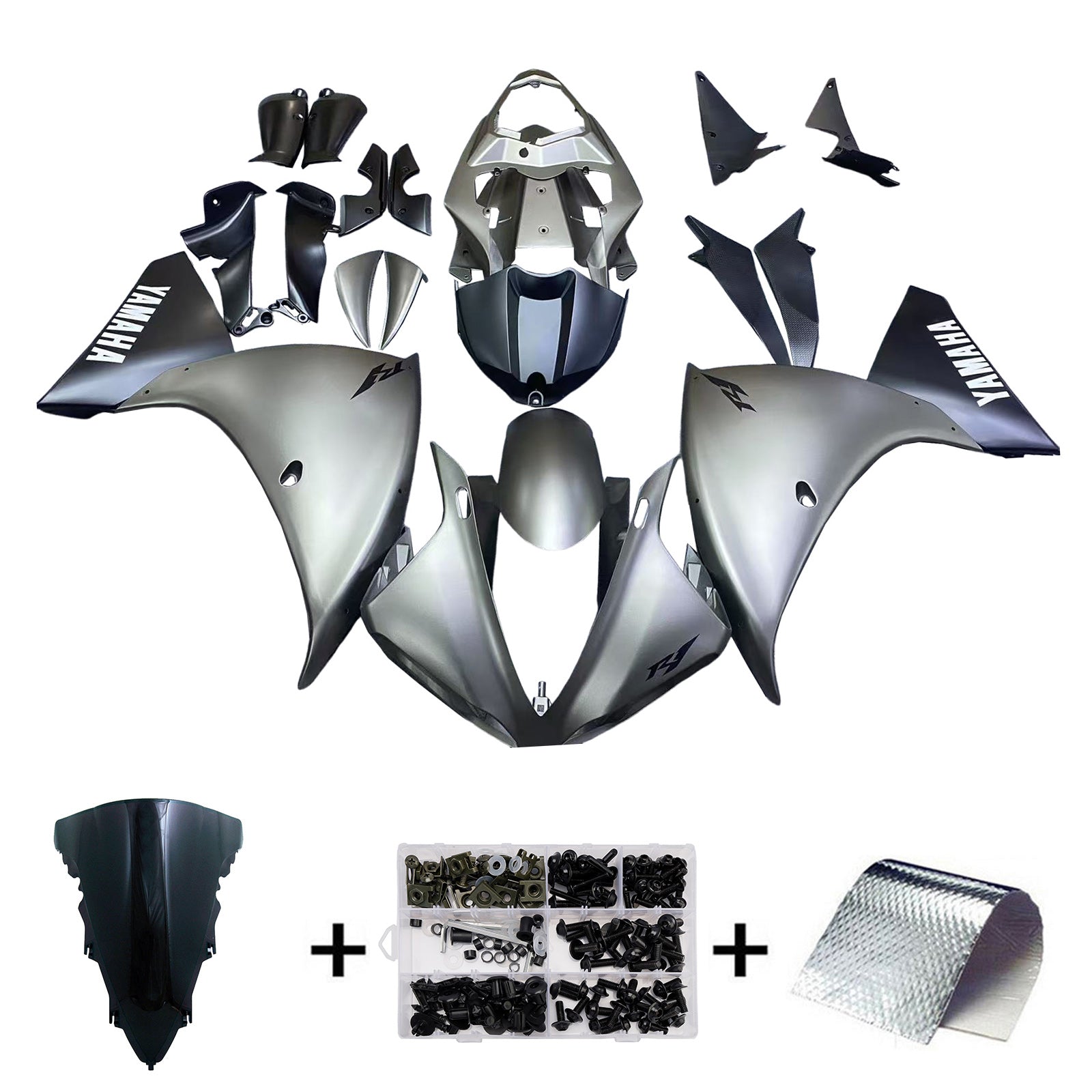 ABS Plastic Kairing Kit voor Yamaha YZF 1000 R1 2009-2011