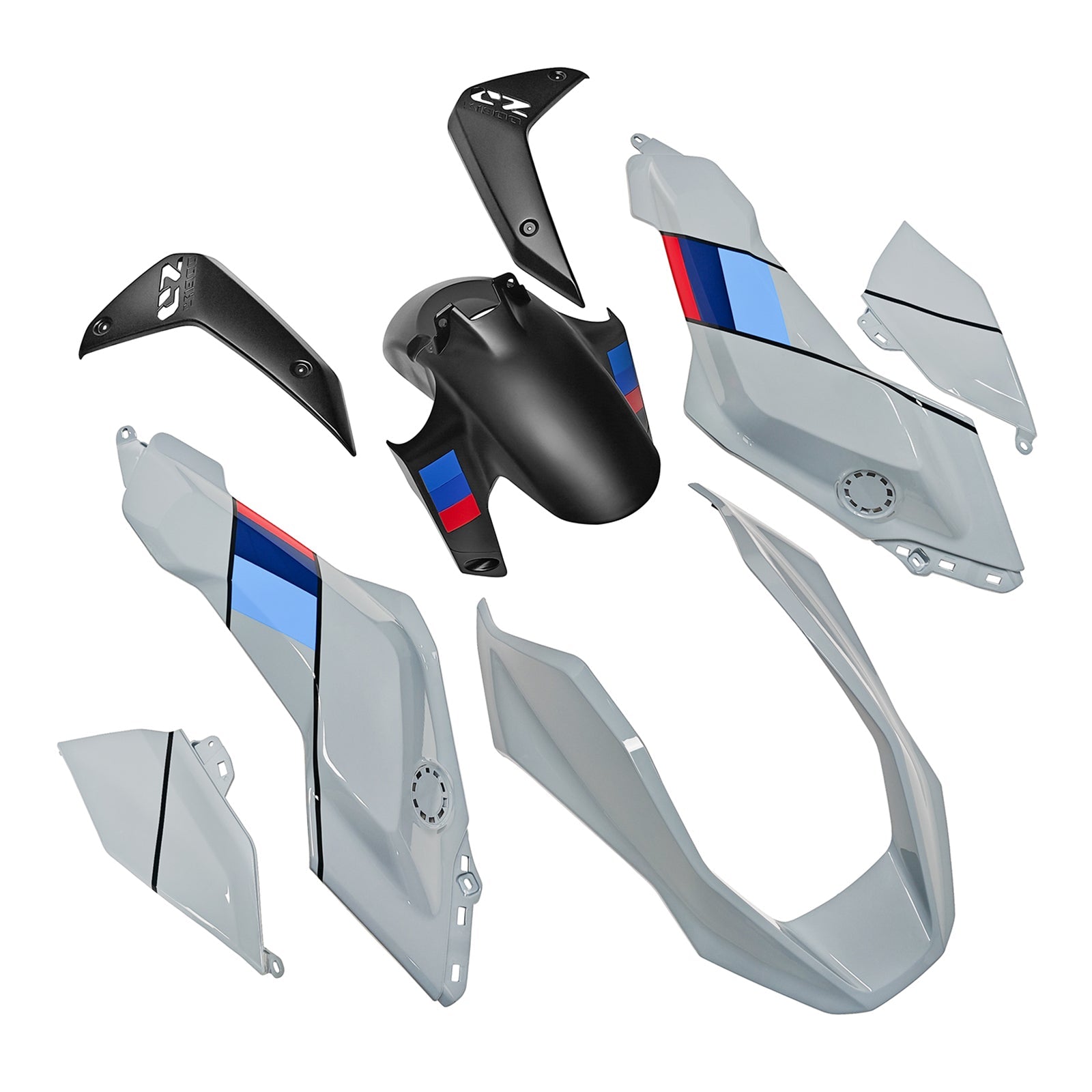 Kit de carénage de carrosserie en plastique ABS injecté pour BMW R1300GS 2024-2025 11#