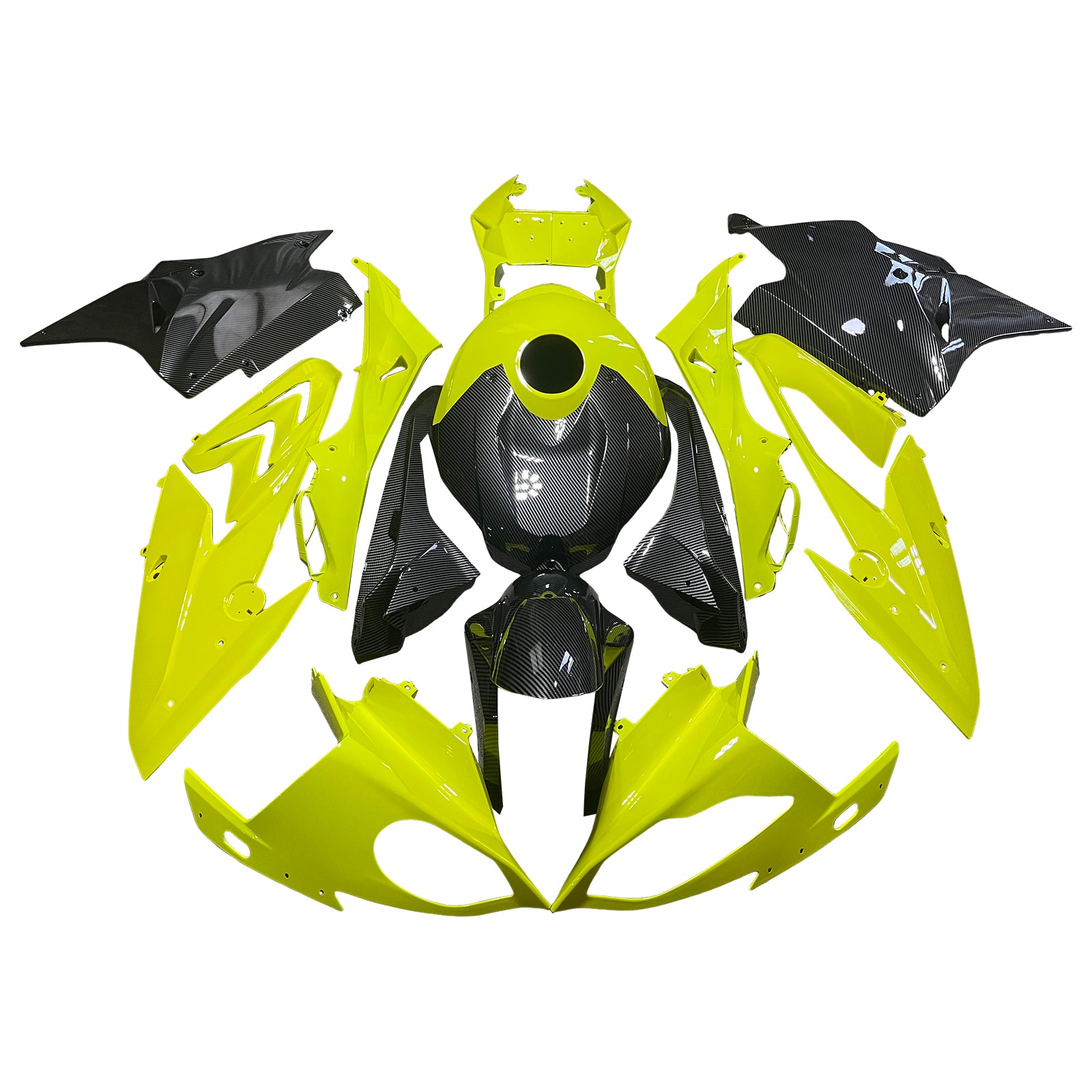 Kit de carénage injecté en plastique ABS pour BMW S1000RR 2017-2018