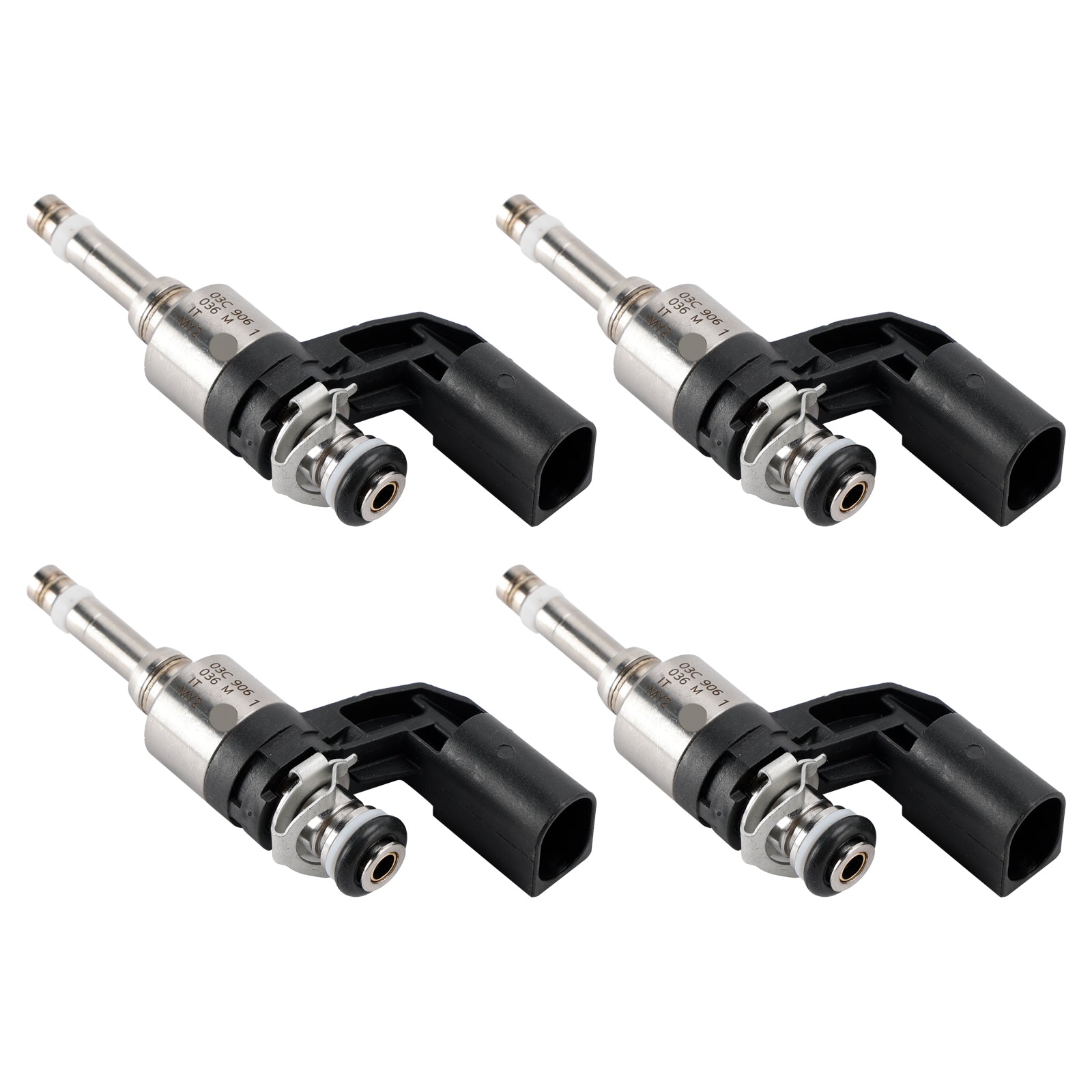 4 pezzi iniettore di carburante per VW Golf V VI Polo Audi A1 1.4L 03C906036E 03C906036M