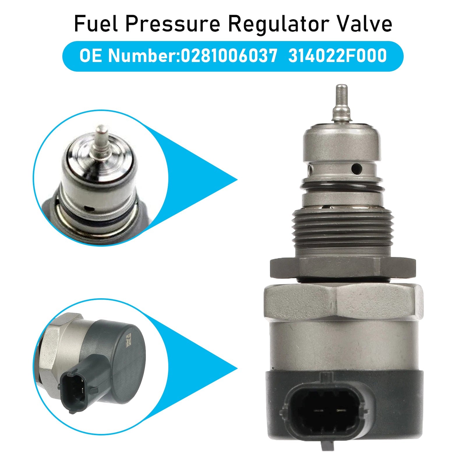 0281006037 Regulator tlaka goriva za Hyundai Santa Fe Kia Sorento