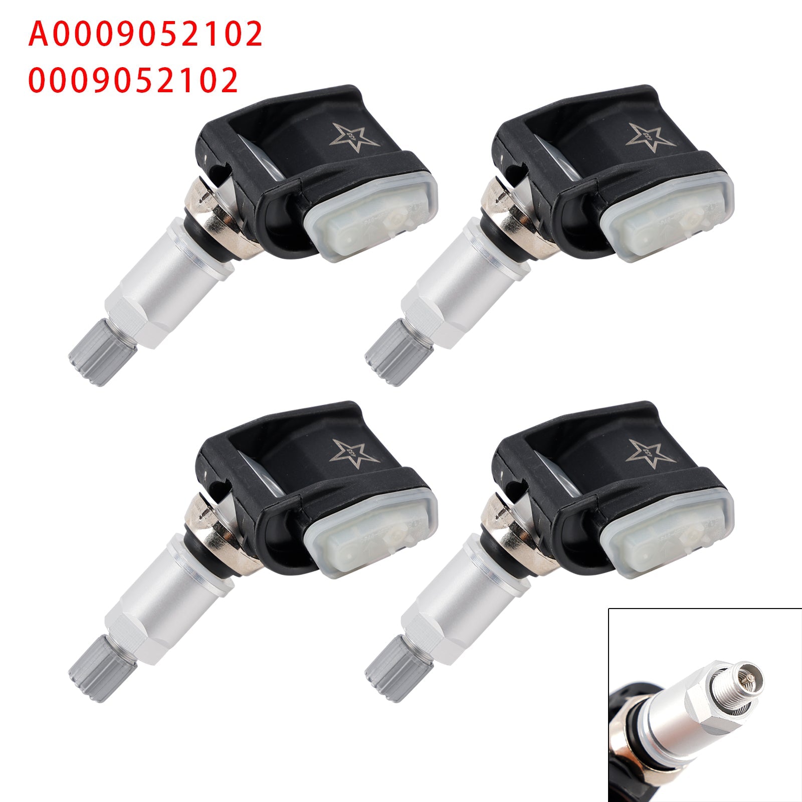 4X TPMS senzor tlaka v pnevmatikah za Mercedes-Benz razreda A W213 A0009052102