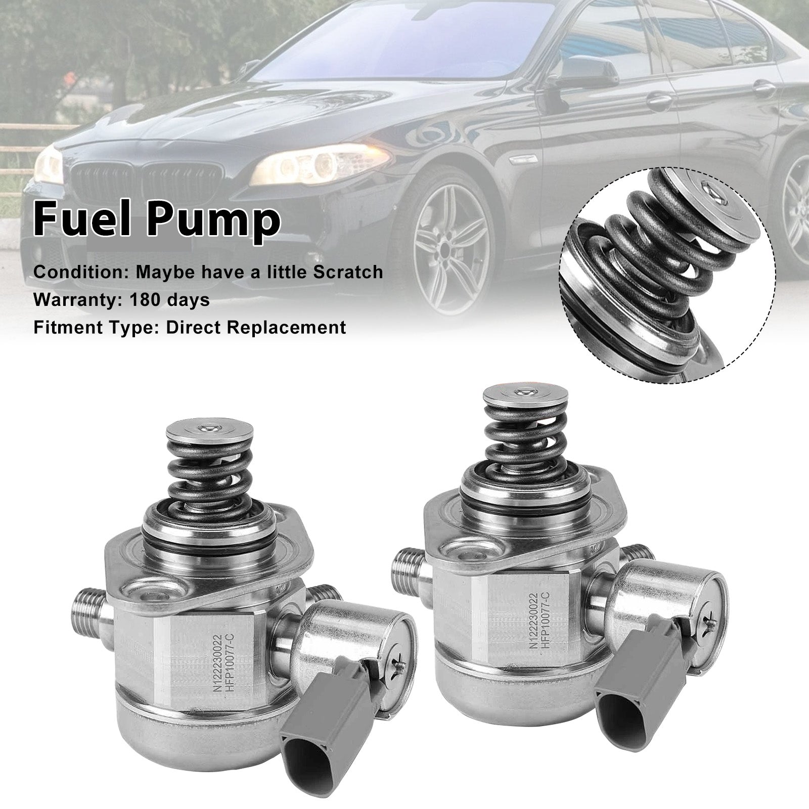 Pompe à carburant haute pression 13517595339 compatible BMW F01 F10 E70 X5 E70 V8 4.4L