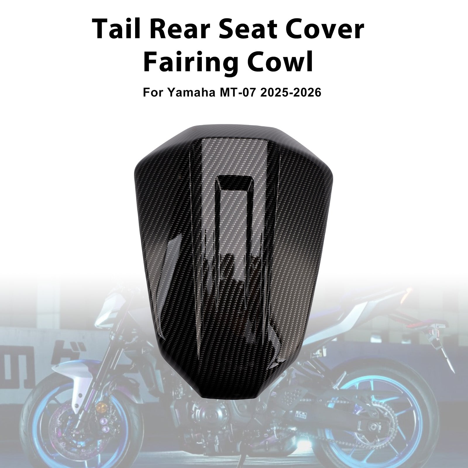 Carenatura posteriore e codino posteriore per Yamaha MT-07 MT07 (2025-2026)