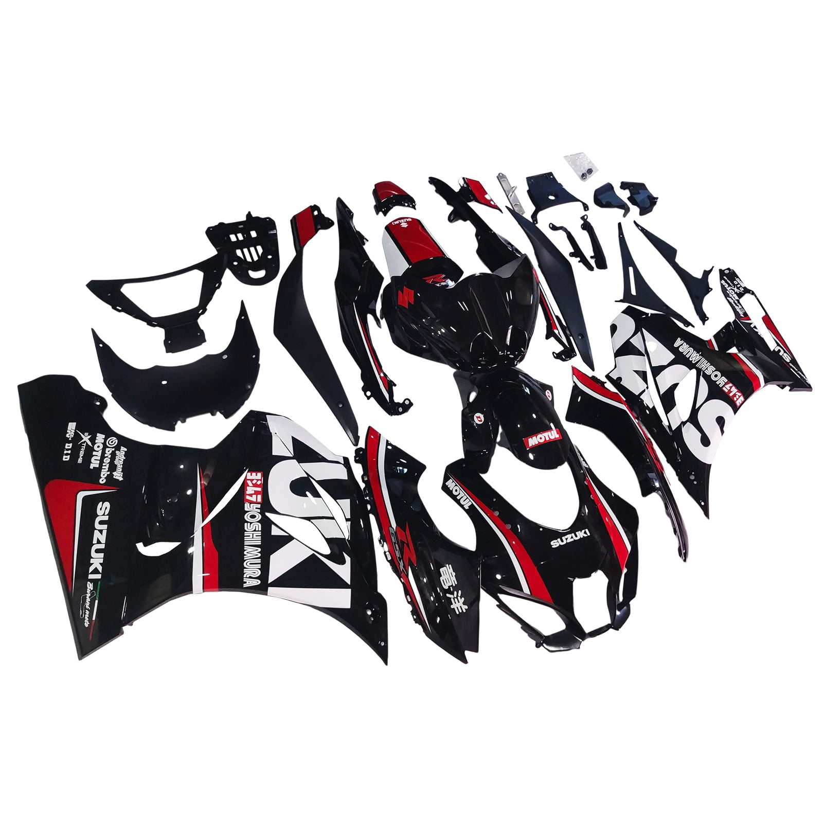 Kit di carenatura in plastica ABS per Suzuki GSXR1000 2017-2025 K17