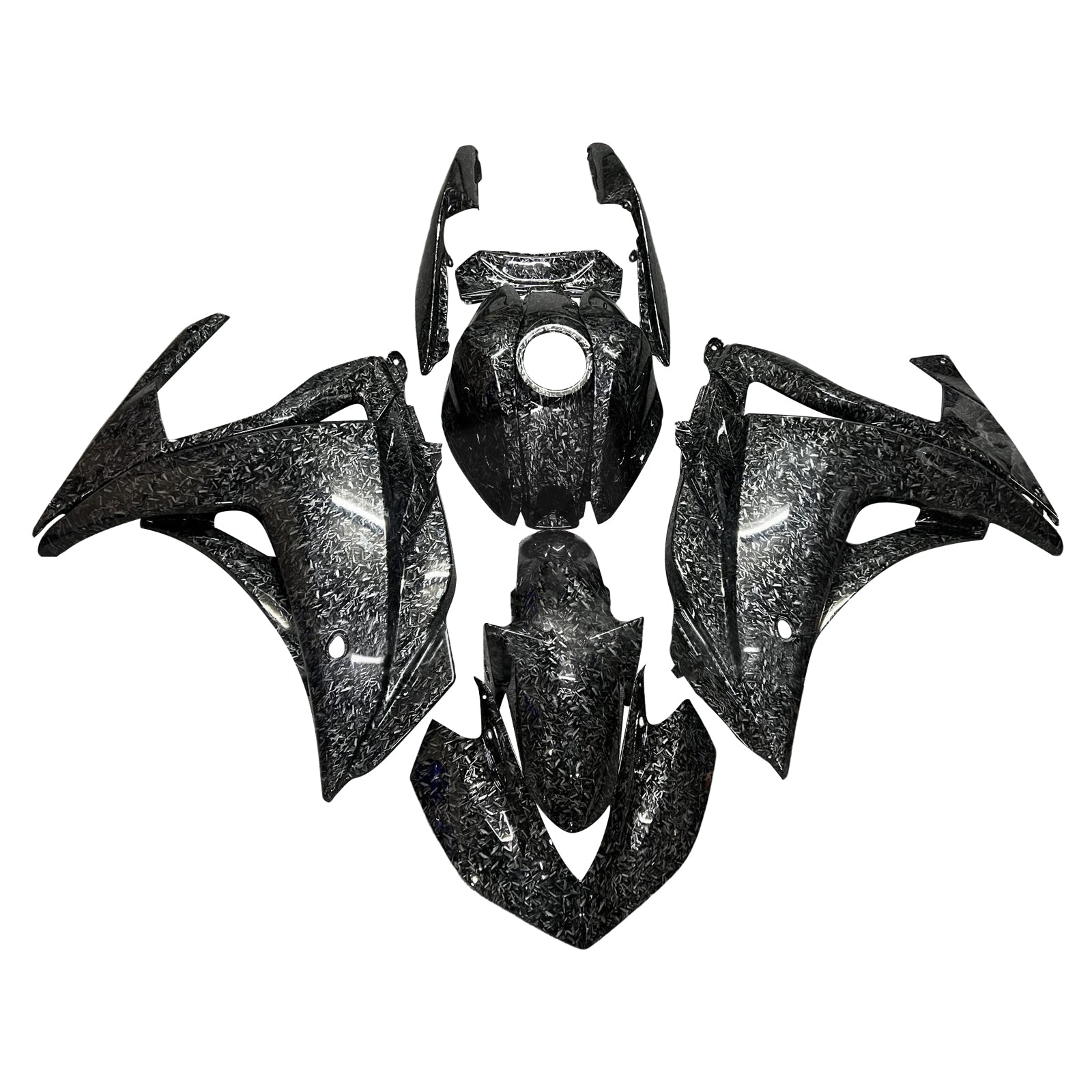 Kit de carénage injecté ABS pour Yamaha YZF-R3 2014-2018 et R25 2015-2017