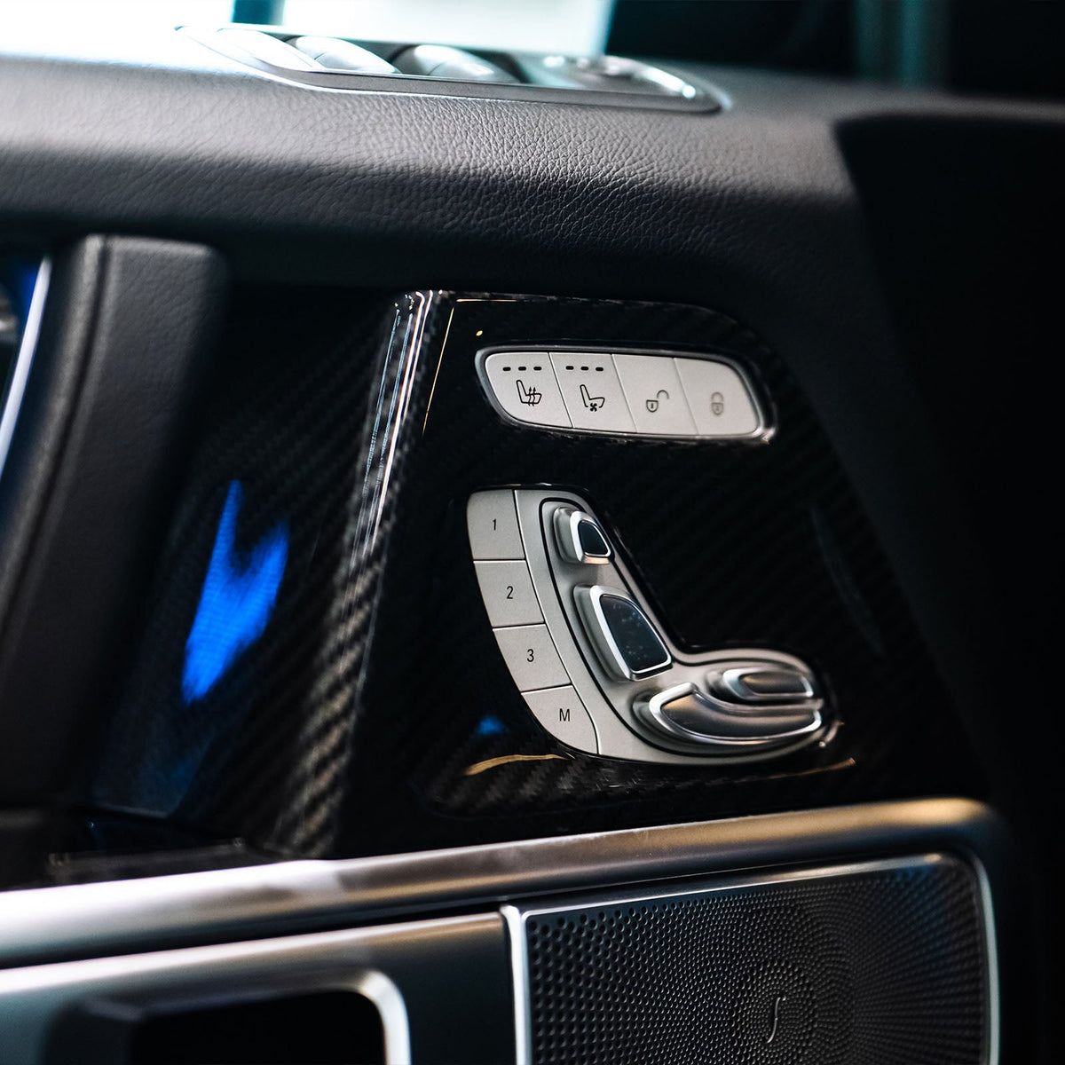 Sitzverstell-Bedienrahmen für Mercedes-Benz Türinnenverkleidung W464 W465 (2019–2026)