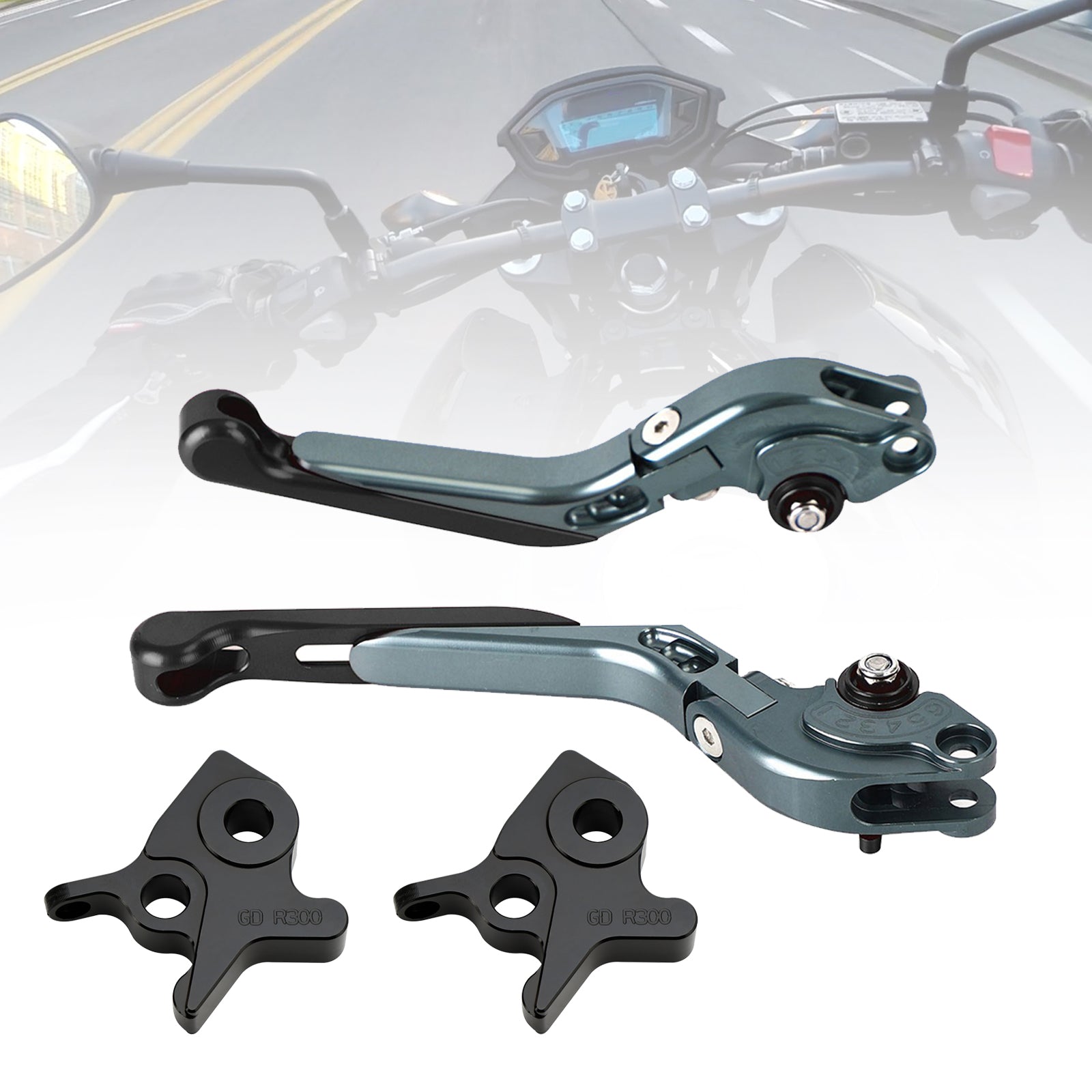 Palanca de freno de embrague ajustable Kymco AK550 2017-2022