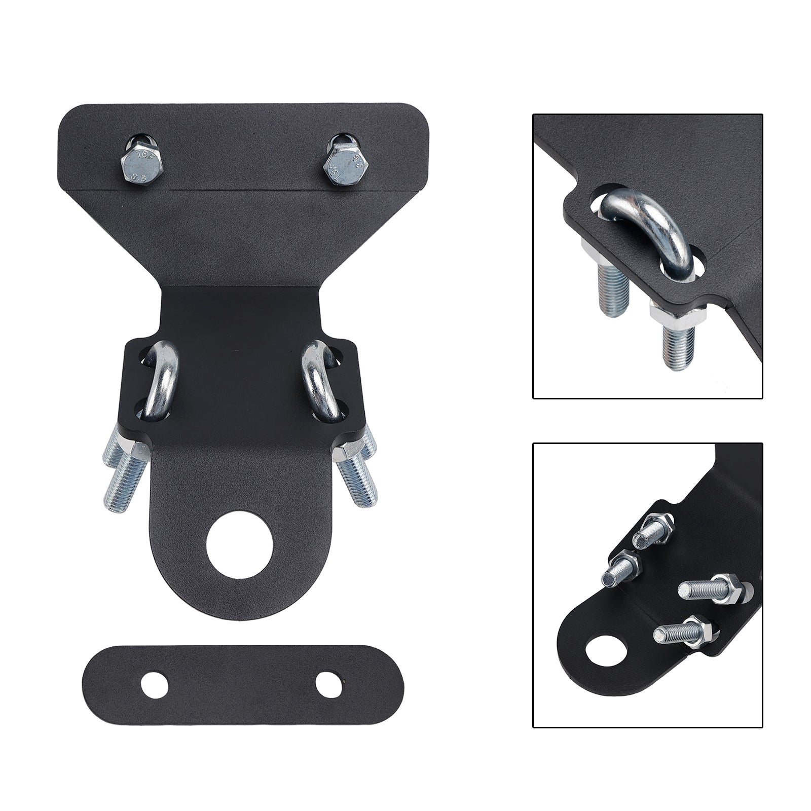 Tenditore d'Gancio di traino per Yamaha Grizzly Raptor 90-110 2019-2024, Stabilizzatore di traino, Gancio di traino