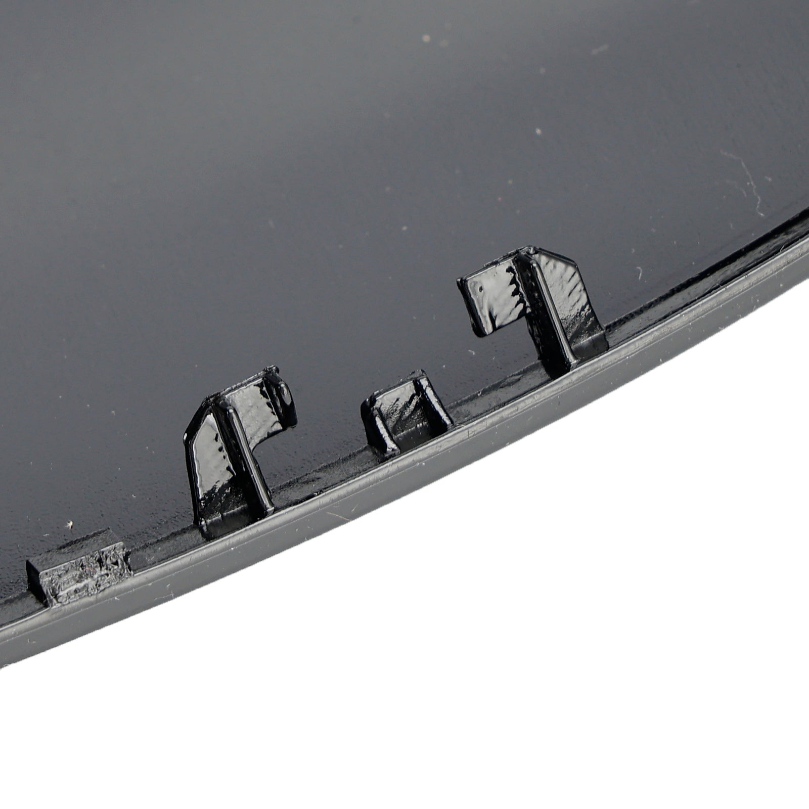 Tapas de la cubierta del espejo de la puerta del ala negra brillante izquierda + derecha para VW T6 Transporter 15-19