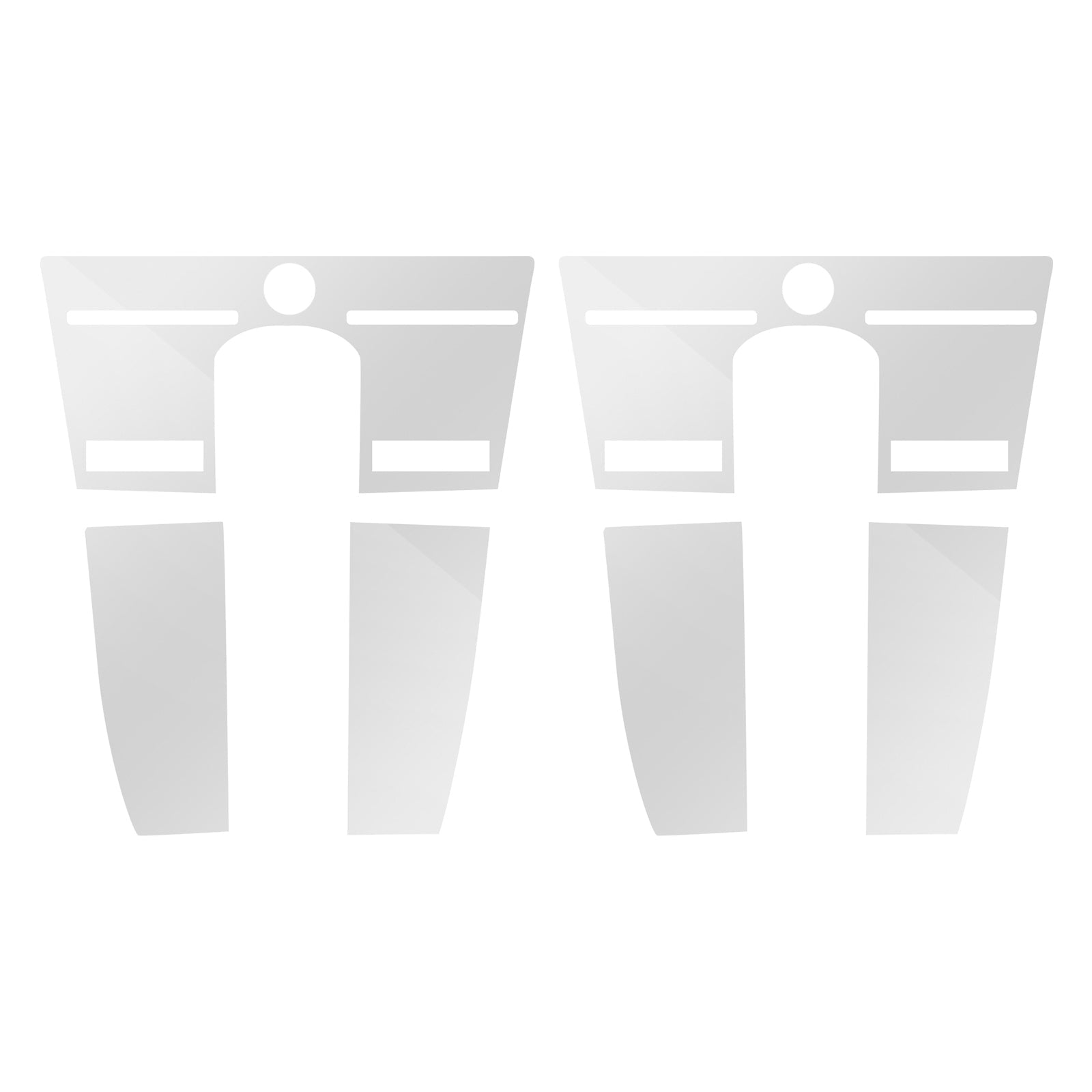 TPU-näytönsuojakalvo navigointilaitteille (2 kpl) Porsche Cayenne 2.9T ja 3.0T (2018-2020) -malleihin