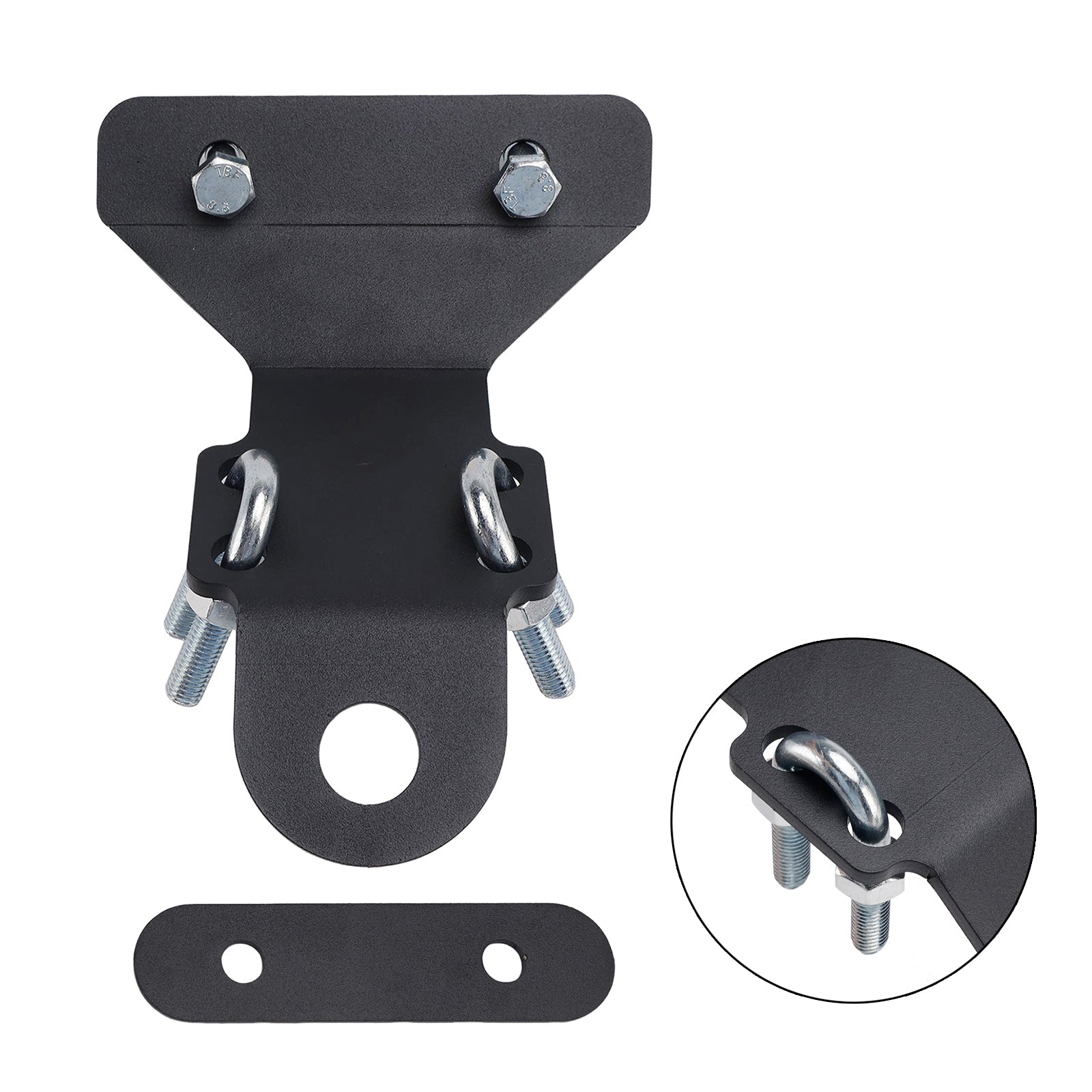 Tenditore d'Gancio di traino per Yamaha Grizzly Raptor 90-110 2019-2024, Stabilizzatore di traino, Gancio di traino