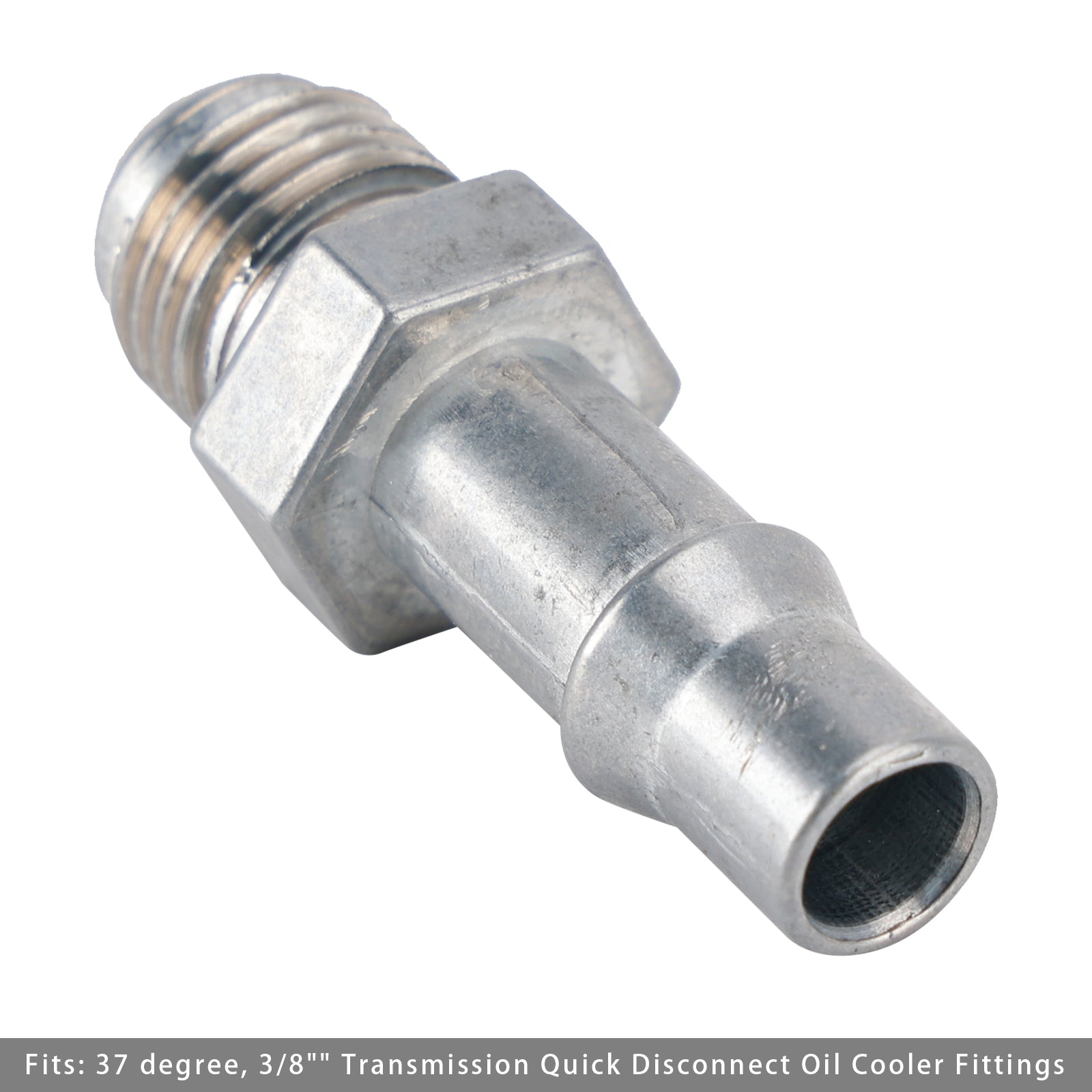 Adaptateur de déconnexion rapide pour refroidisseur de transmission, évasé mâle 6AN vers 3/8"" (0,375"")