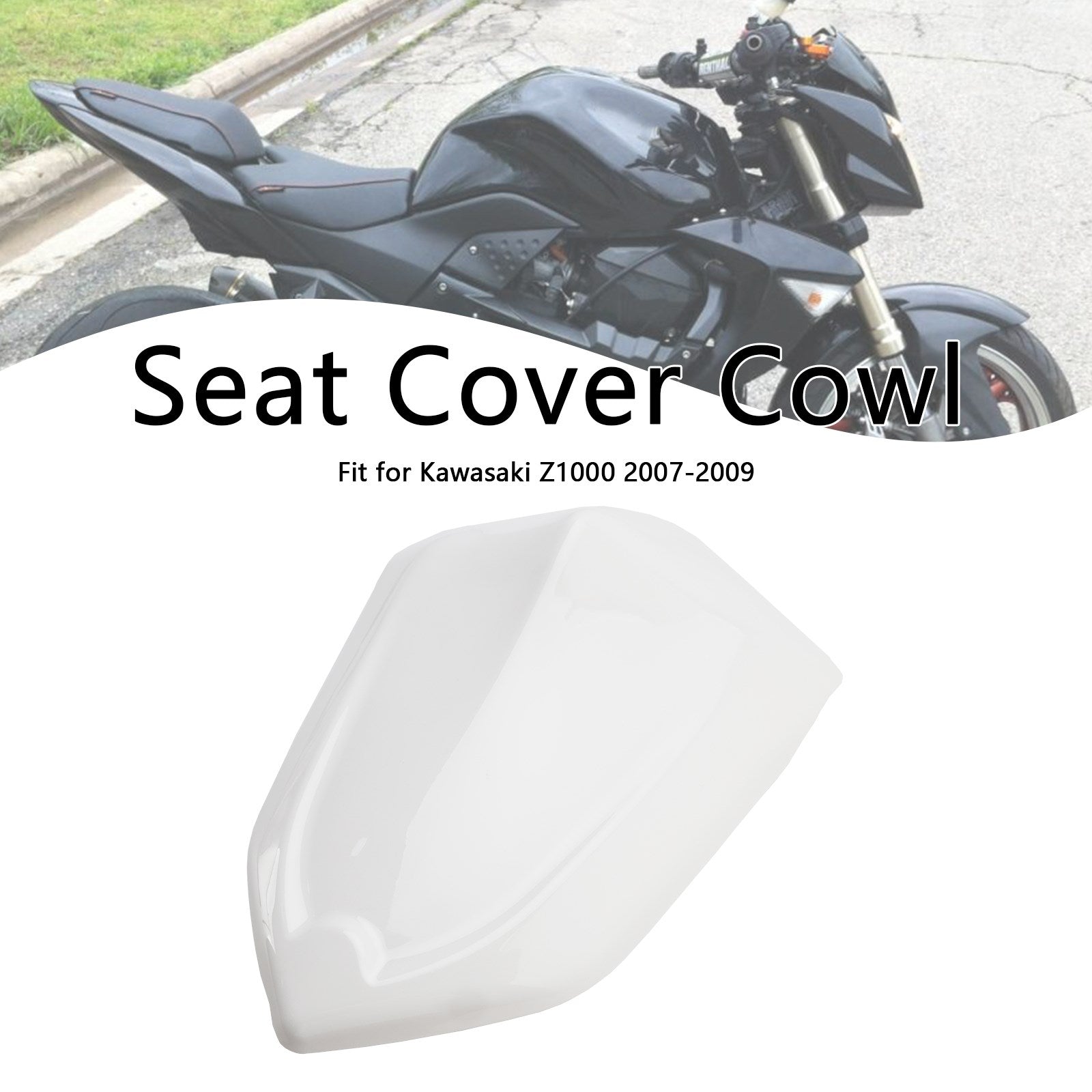 Capot de carénage de siège arrière pour Kawasaki Z1000 2007-2009