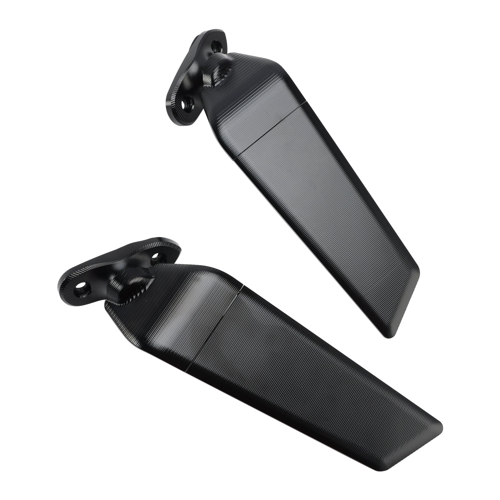 Rétroviseurs à ailettes en aluminium CNC pour Yamaha YZF-R3 2019-2023