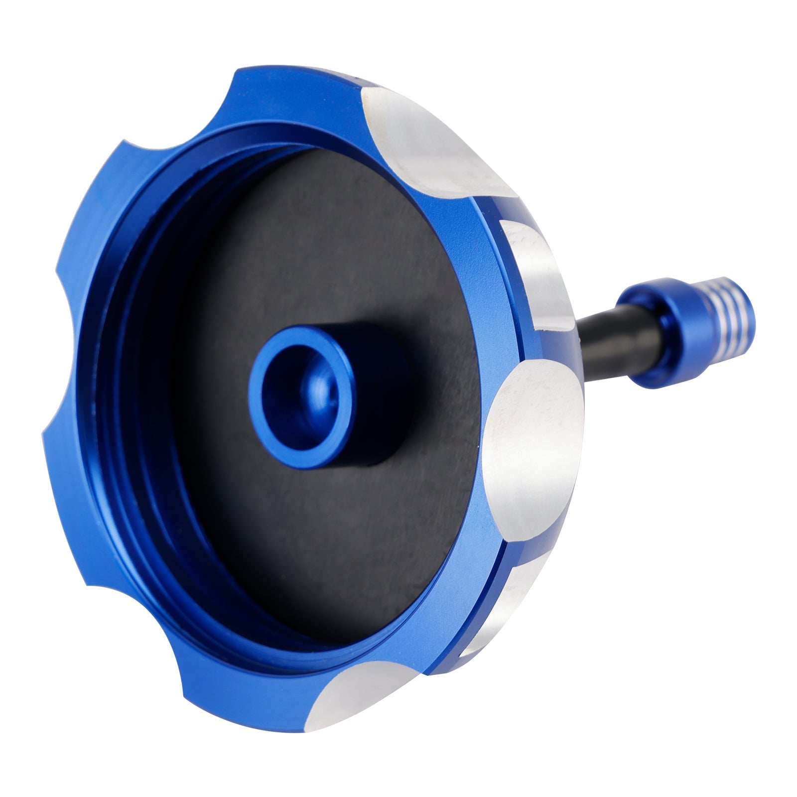 Bouchon de réservoir d'essence CNC avec évent bleu pour Suzuki DRZ125 RMZ250 DRZ LTZ 250 400 LTR450