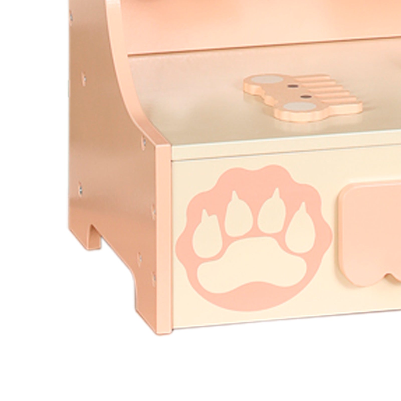 Kindermake-upset met spiegel en lades – kaptafel en make-upspeelgoed voor meisjes, perfect cadeau voor meisjes