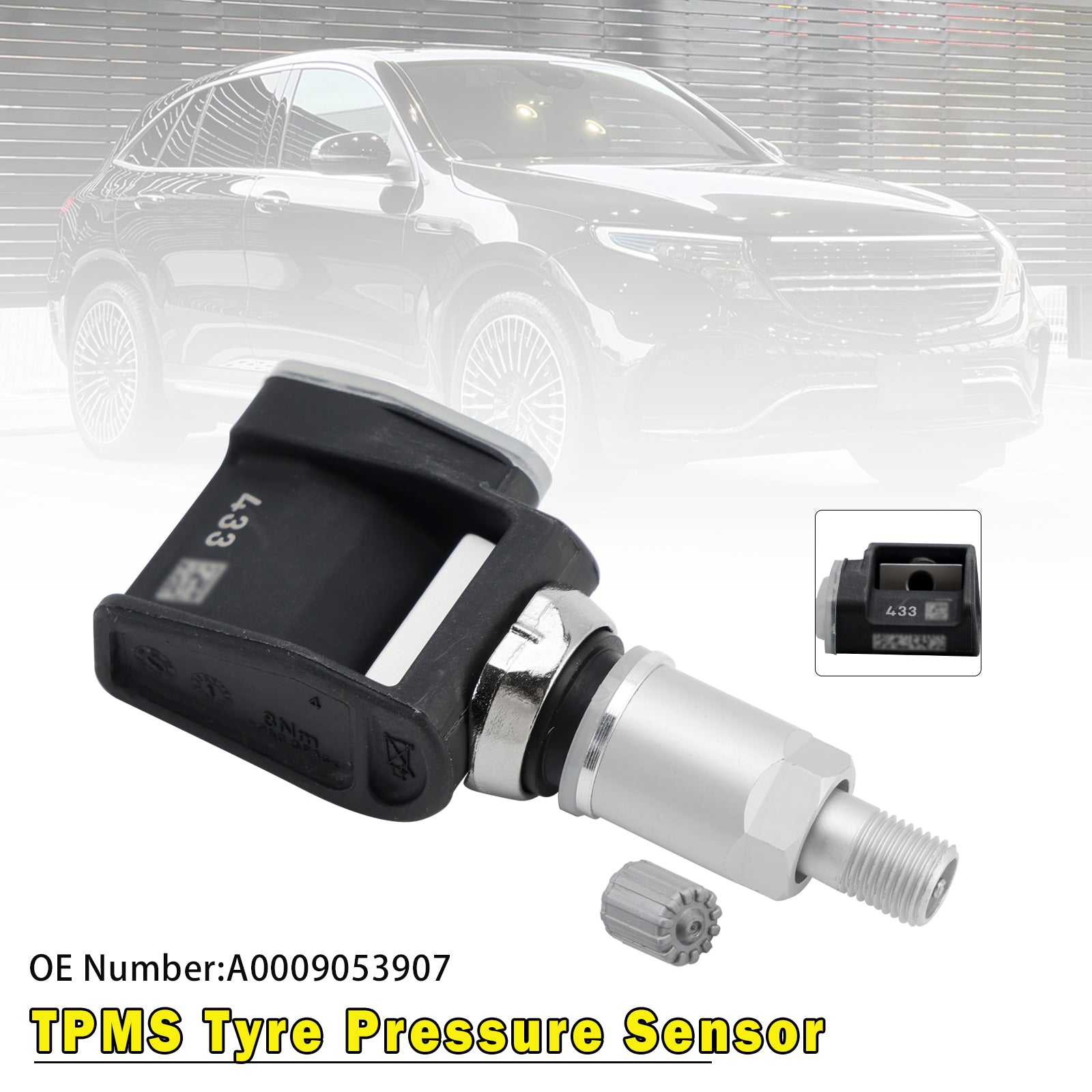 Capteur de pression des pneus TPMS A0009053907 pour Mercedes-Benz GLC-Class X253 Vito W447