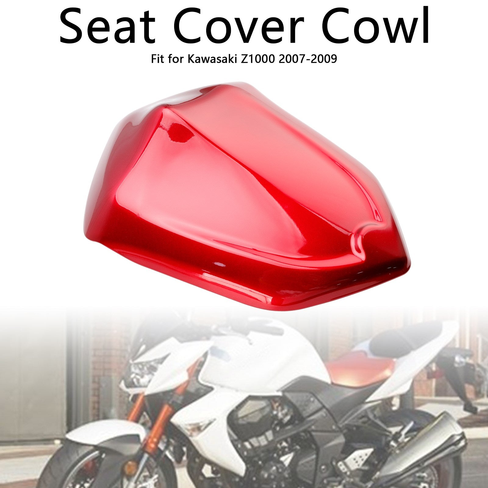 Capot de carénage de siège arrière pour Kawasaki Z1000 2007-2009