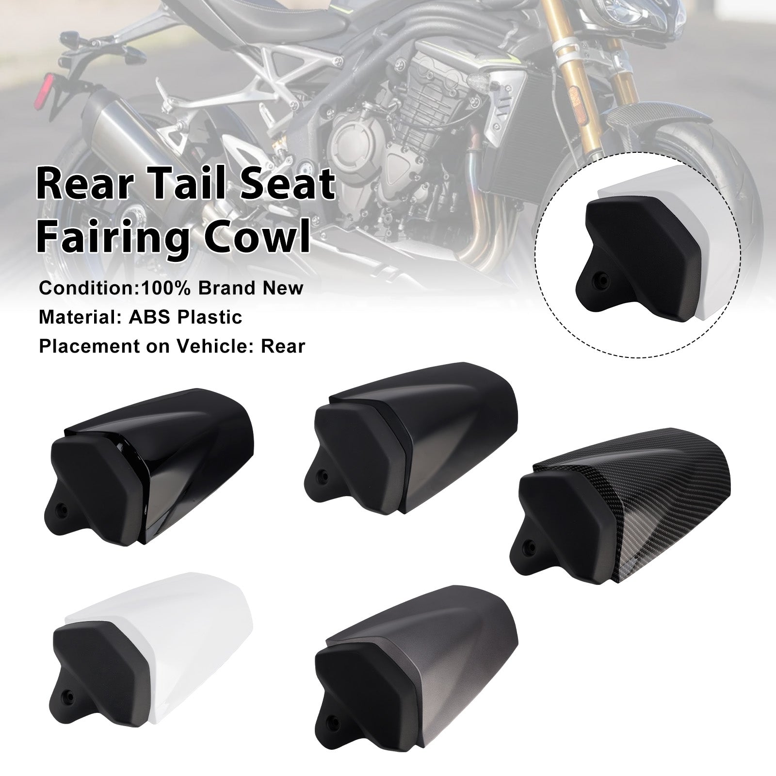 Carénage arrière de selle pour Speed Triple 1200 RS (2025-2026)