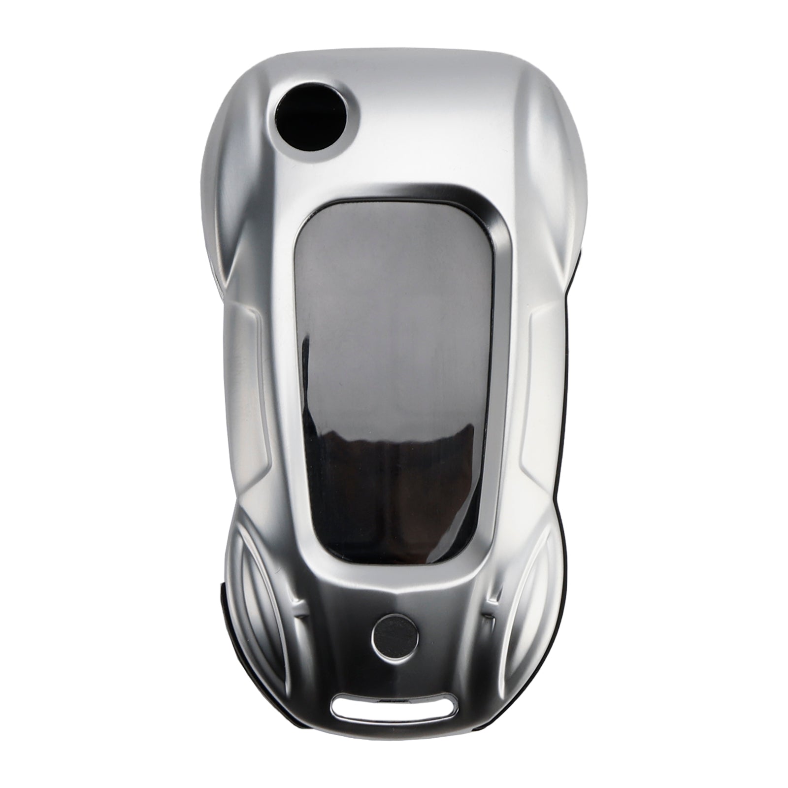 Srebrna skórzana obudowa kluczyka ze stopu cynku do Audi A1 A3 S3