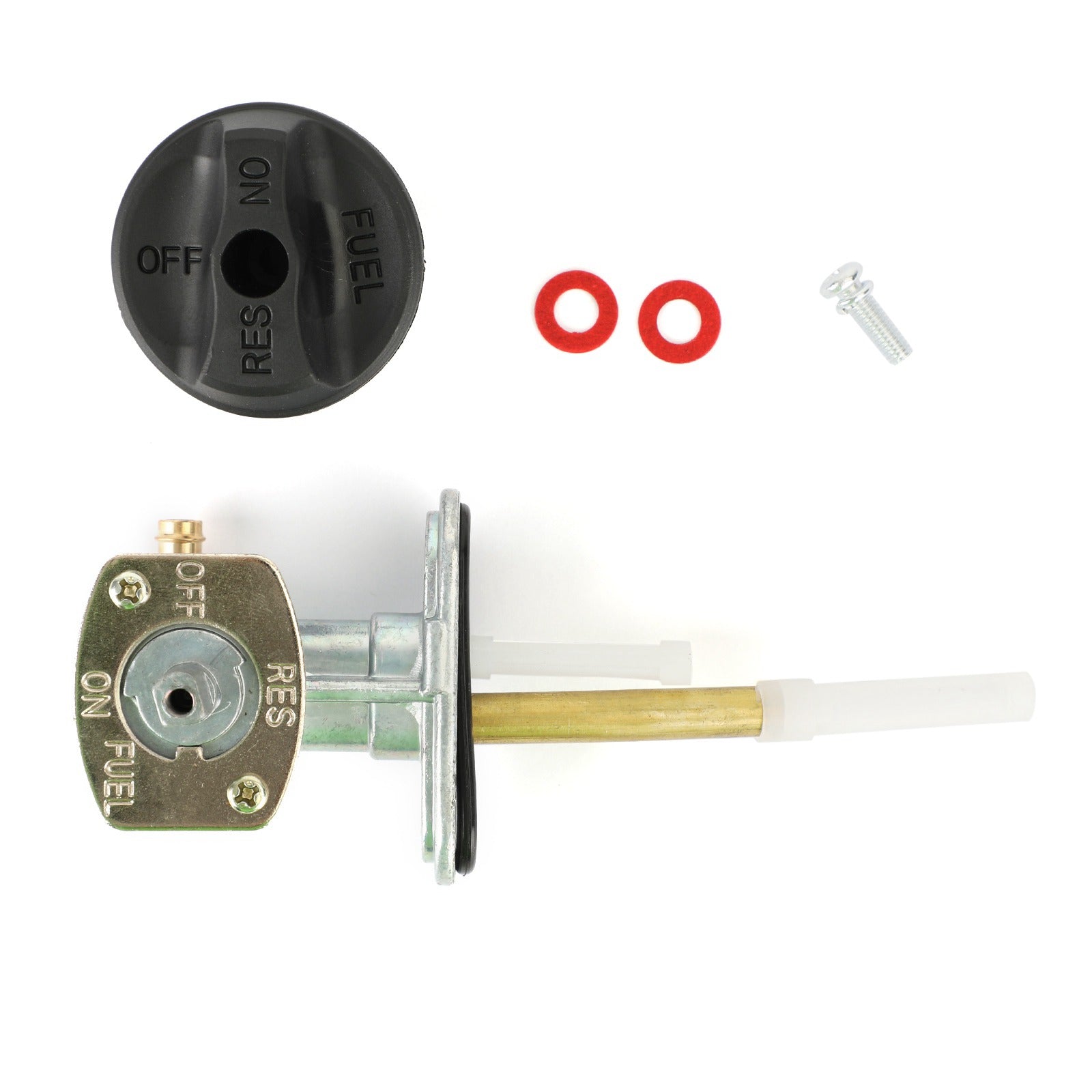 Topteng Brandstofkraan Brandstoftank Schakelklep voor Arc-tic Cat 250 300 400 454 500 2x4 4x4 0470-344