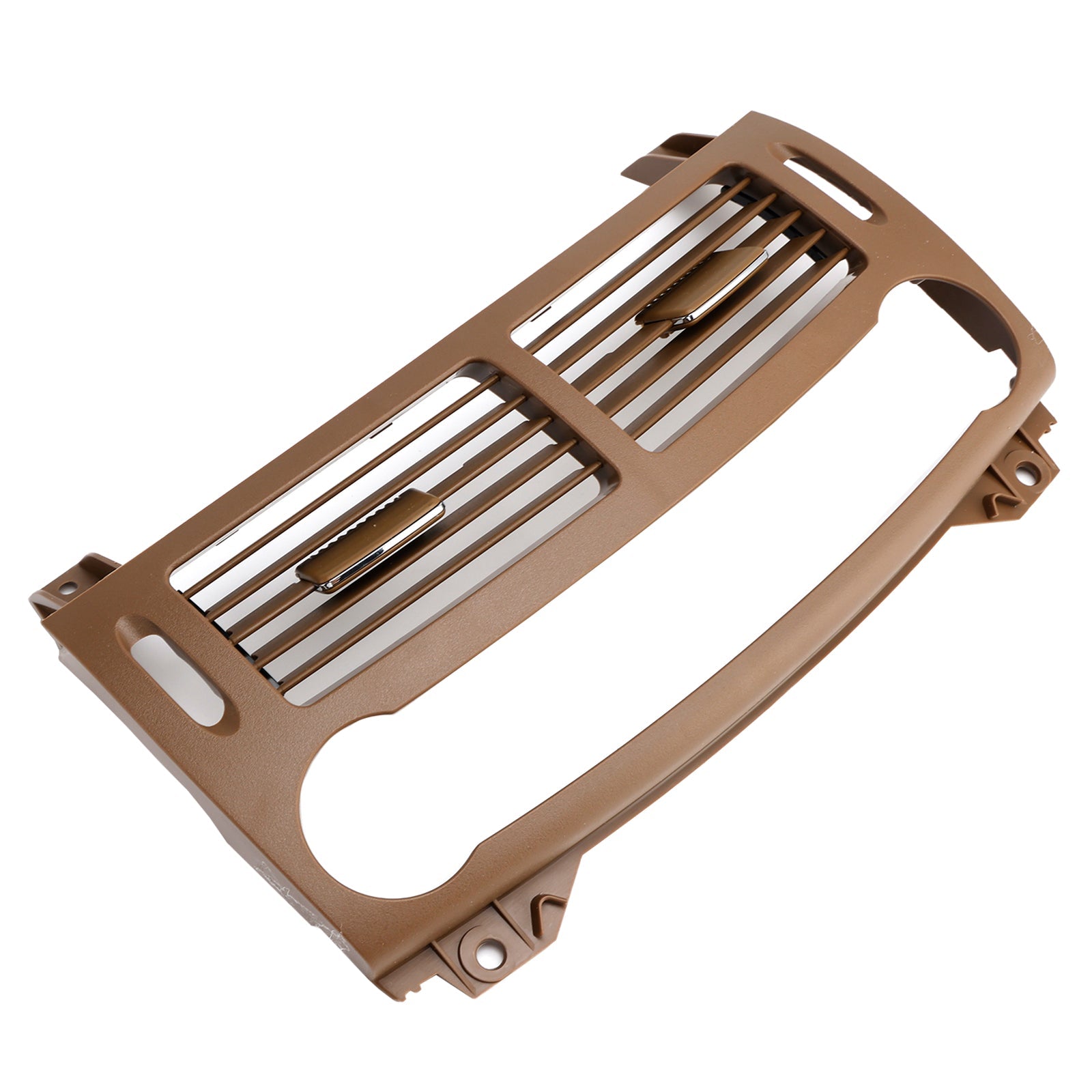 Grille de ventilation centrale avant jaune foncé pour Benz Classe E W211 2003-2008