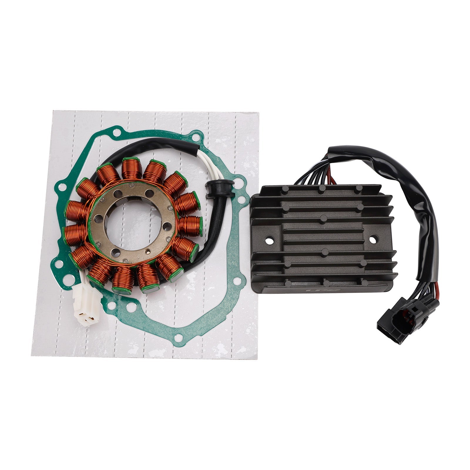 Stator- en regelaar-gelijkrichterafdichting voor Suzuki GSX-R1000 K9 (2009-2016) Referenties: 31401-47H00 en 11483-47H00