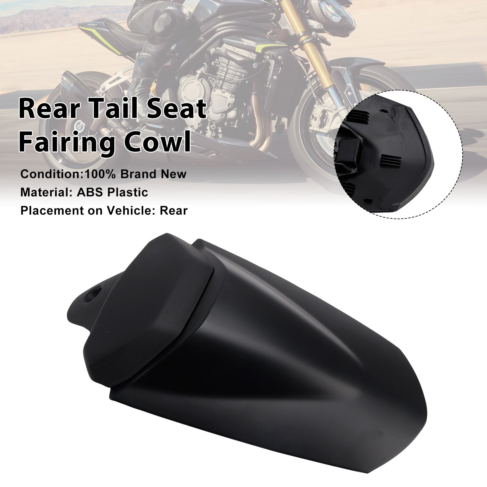 Carénage arrière de selle pour Speed Triple 1200 RS (2025-2026)