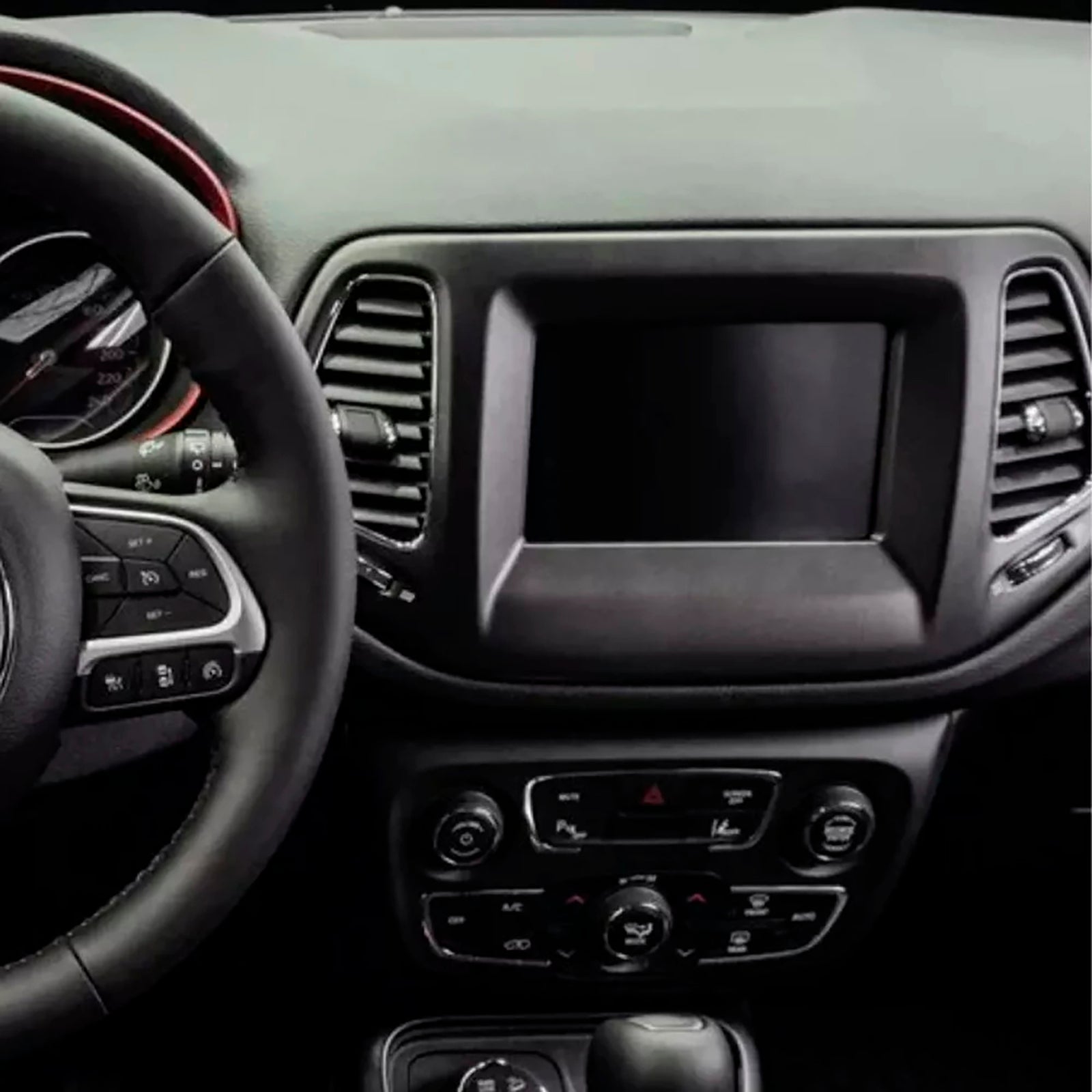 Jeep Compass 2017-2020 Avtoradio z navigacijo LCD zaslon na dotik 7"