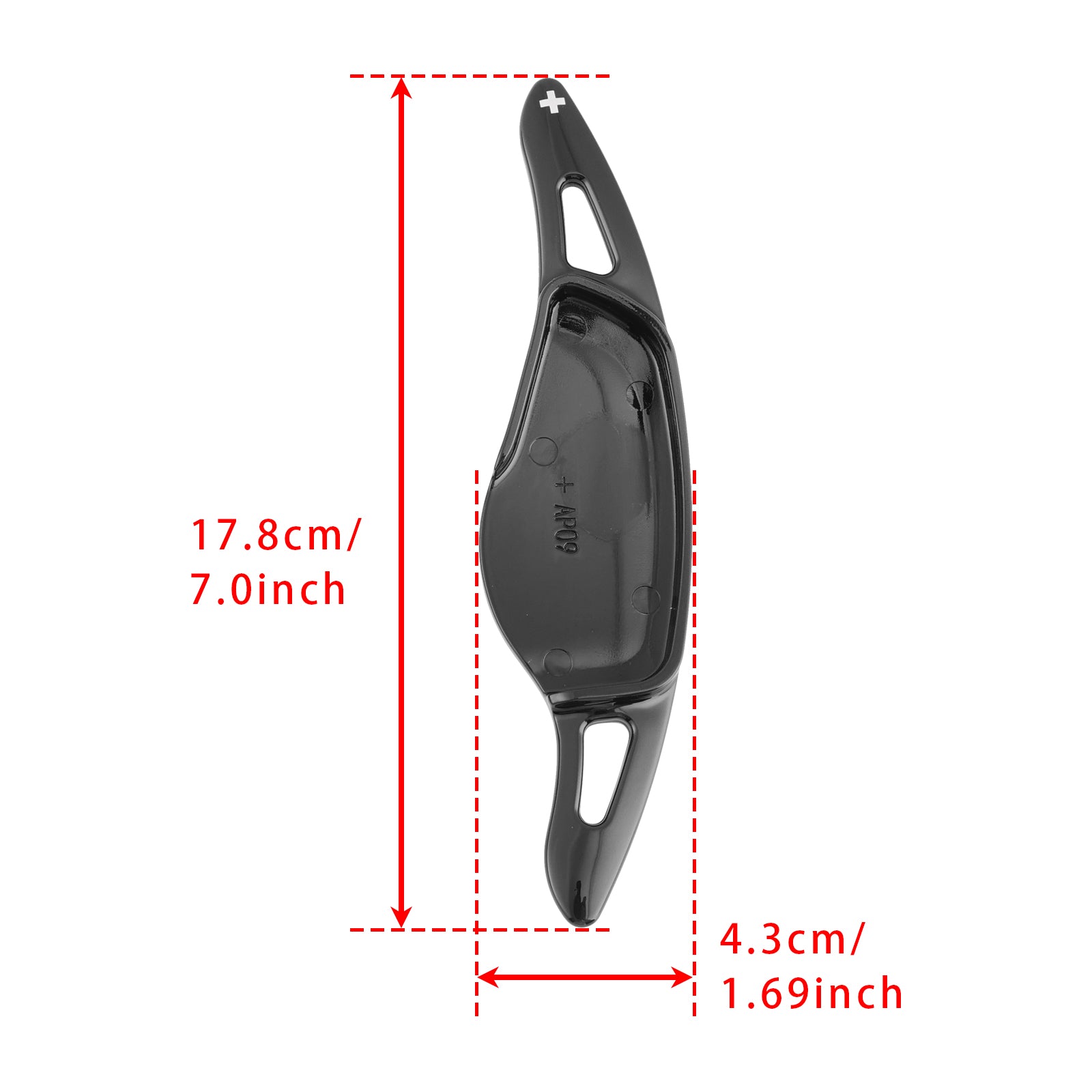 Extensions de palettes de changement de vitesse au volant pour BMW G20, G21, G30, G31, F40, F22, noir