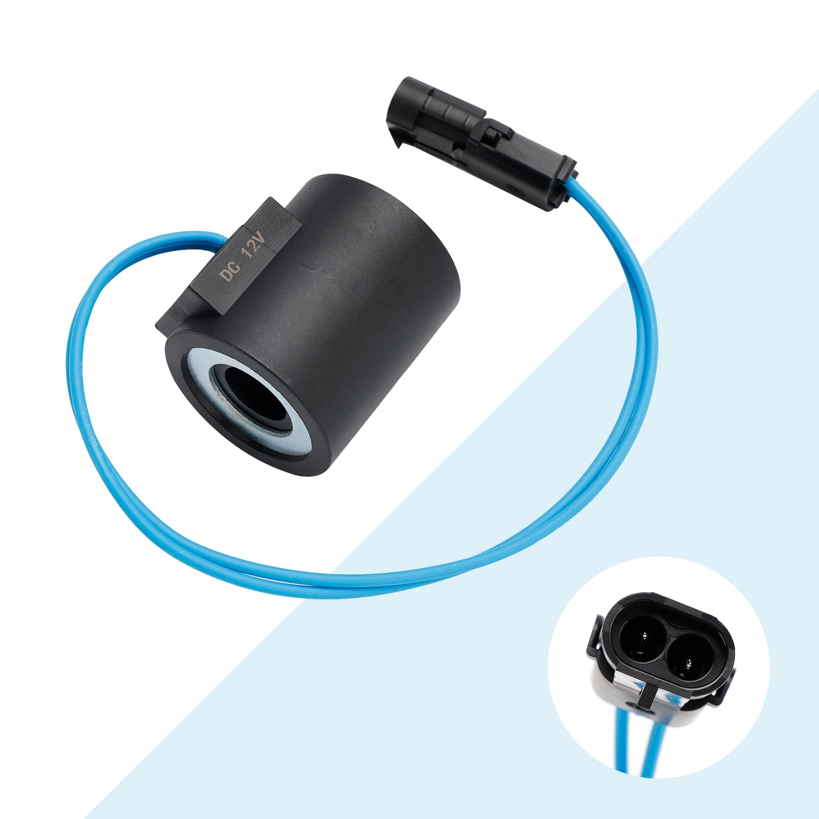 Bobine d'électrovanne 6359732 pour connecteur HydraForce Weatherpack 12 V CC taille 10