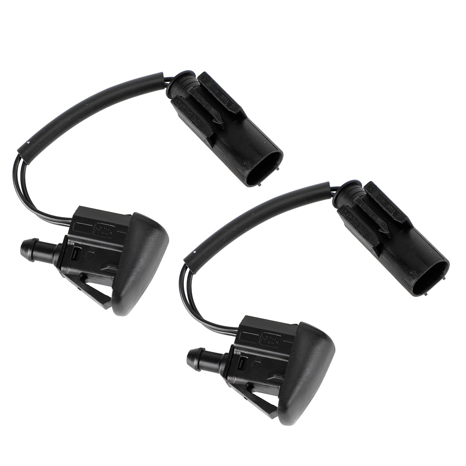 2 dysze spryskiwaczy przedniej szyby do BMW serii 5 E60 E61 61667046060