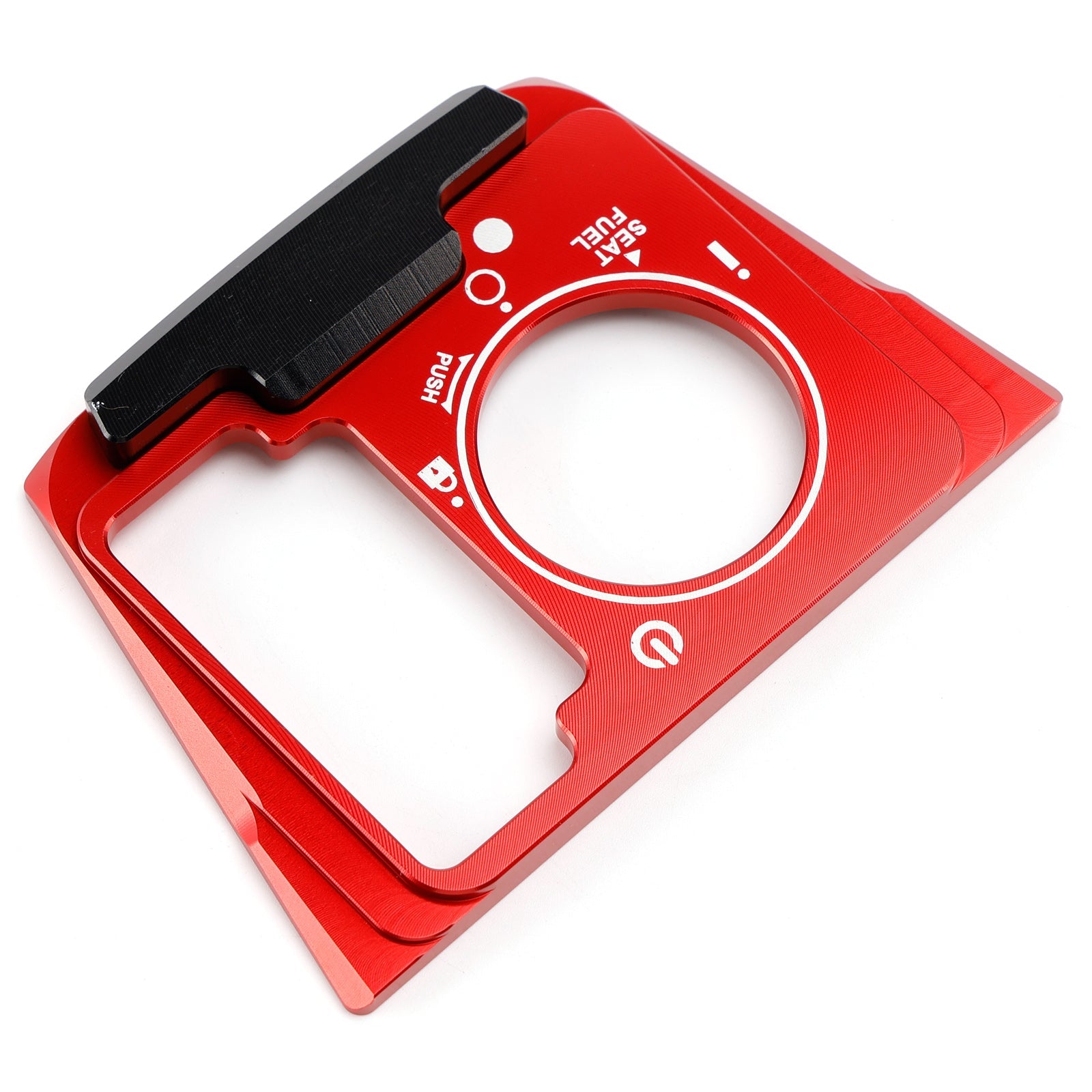 Cache-cylindre de clé en aluminium rouge pour Honda NSS 350 Forza 350 300 2018-2023
