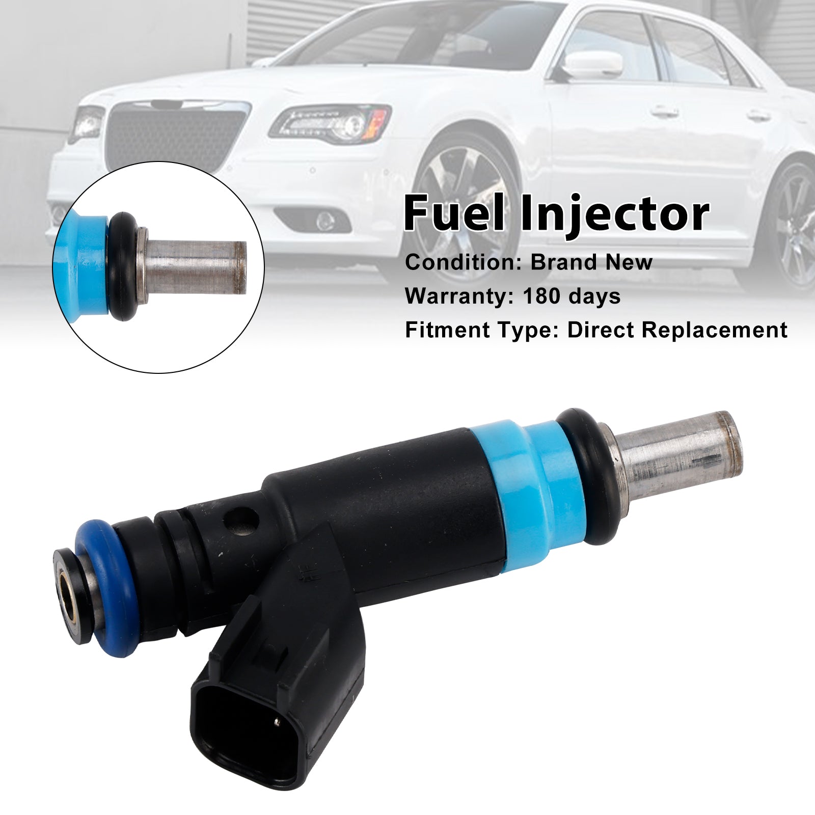 Injecteur de carburant 05038337AB, 1 pièce, compatible avec Dodge Charger et Grand Cherokee 2012-2021