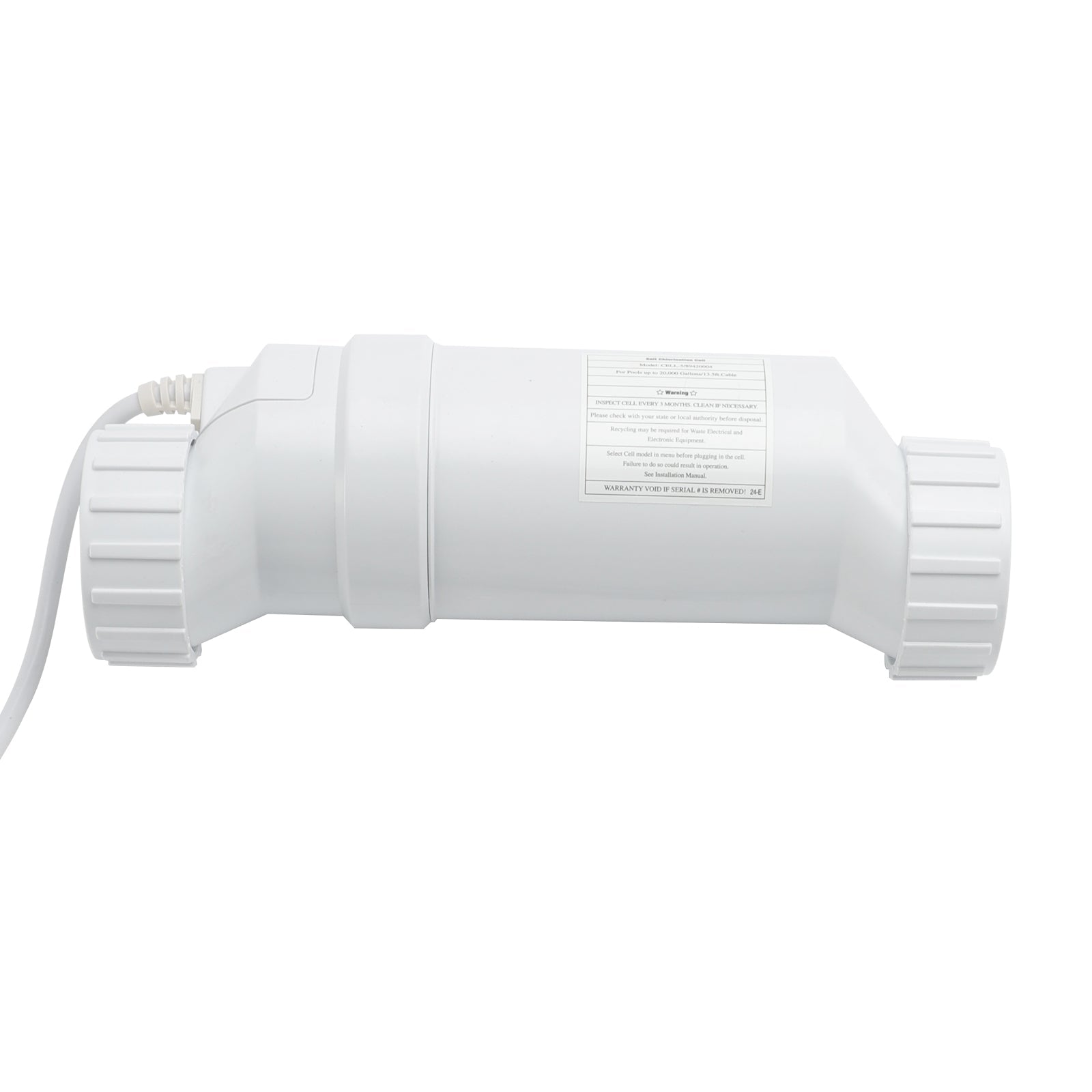 TurboCell GLX-CELL-5 suolan kloorauskenno Hayward-altaille 20 000 gallonaan asti