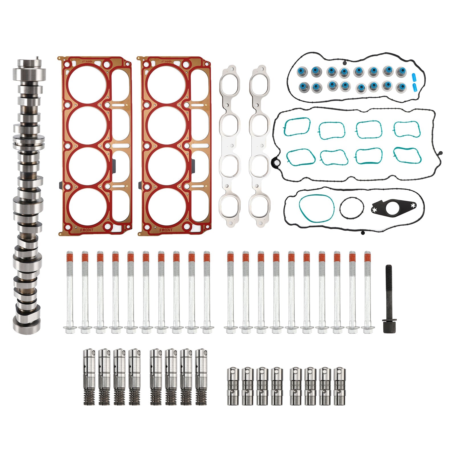 AFM LS7 nokkenas en duwer voor Chevrolet Camaro 6.2 L 2016-2020 12629512 L2281-16