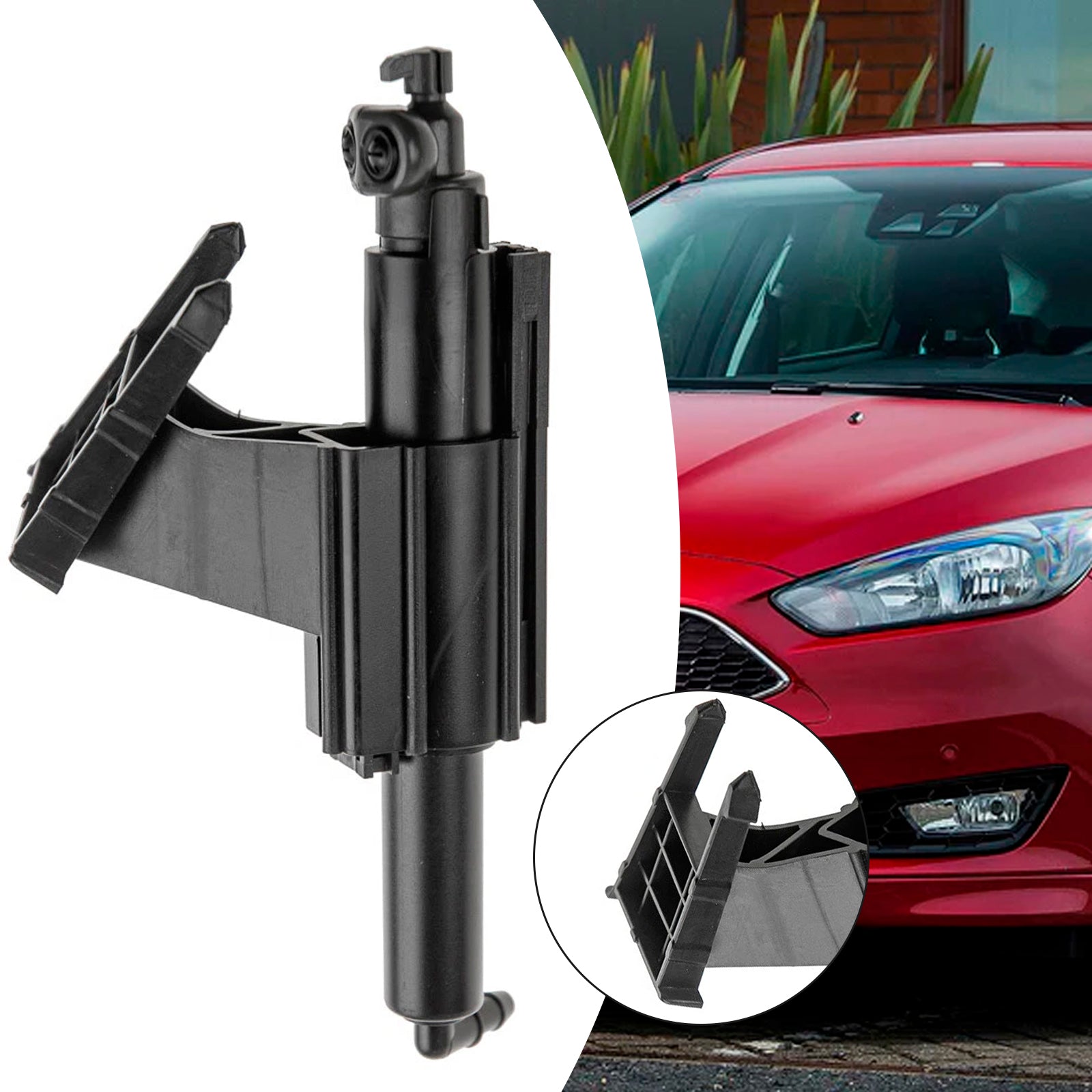 Ugello lavafari anteriore destro per Ford Focus 2010-2017 (BM5113L014AC)