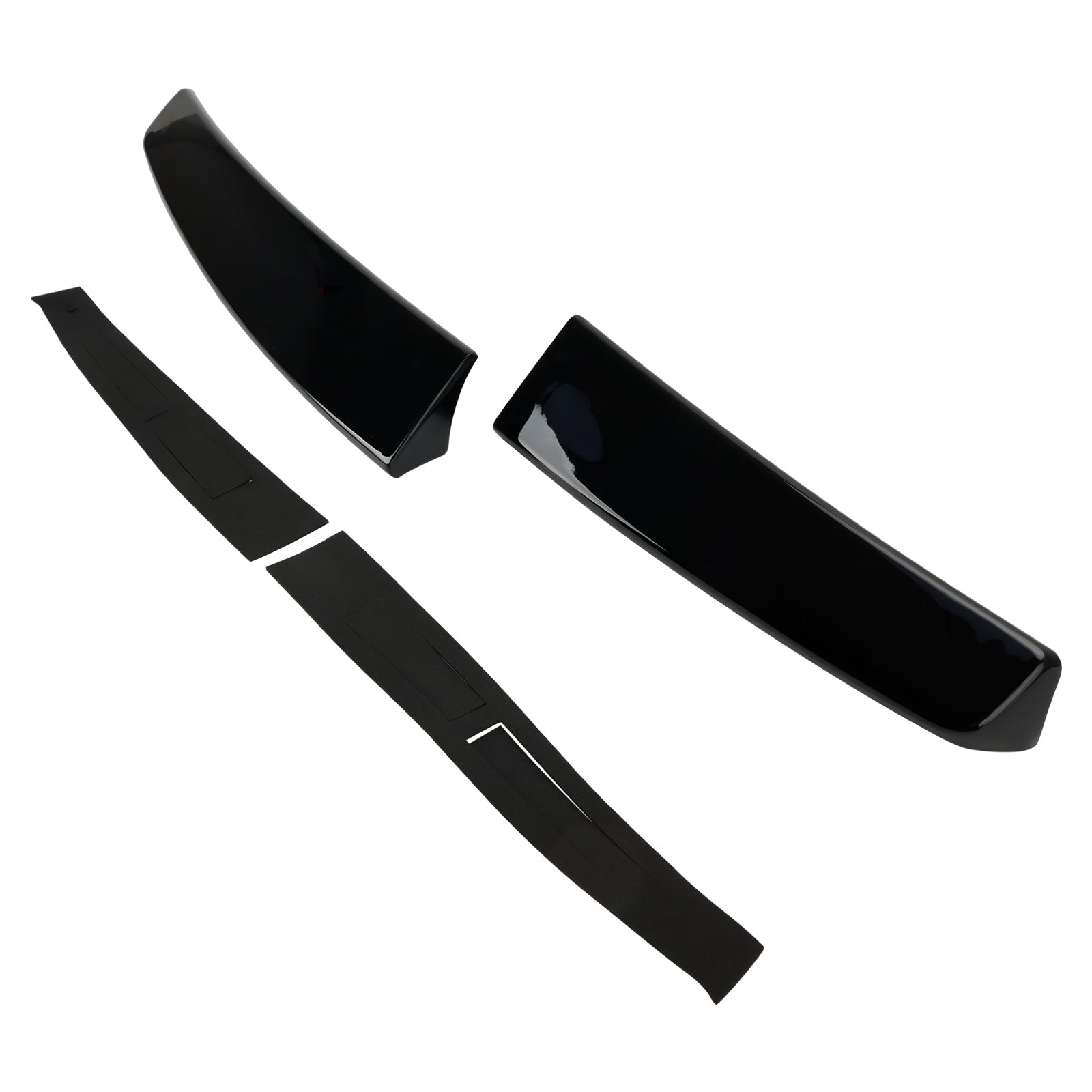 Błyszczący czarny tylny podwójny spoiler bagażnika do drzwi stodoły do VW Caddy Maxi 2005-2018