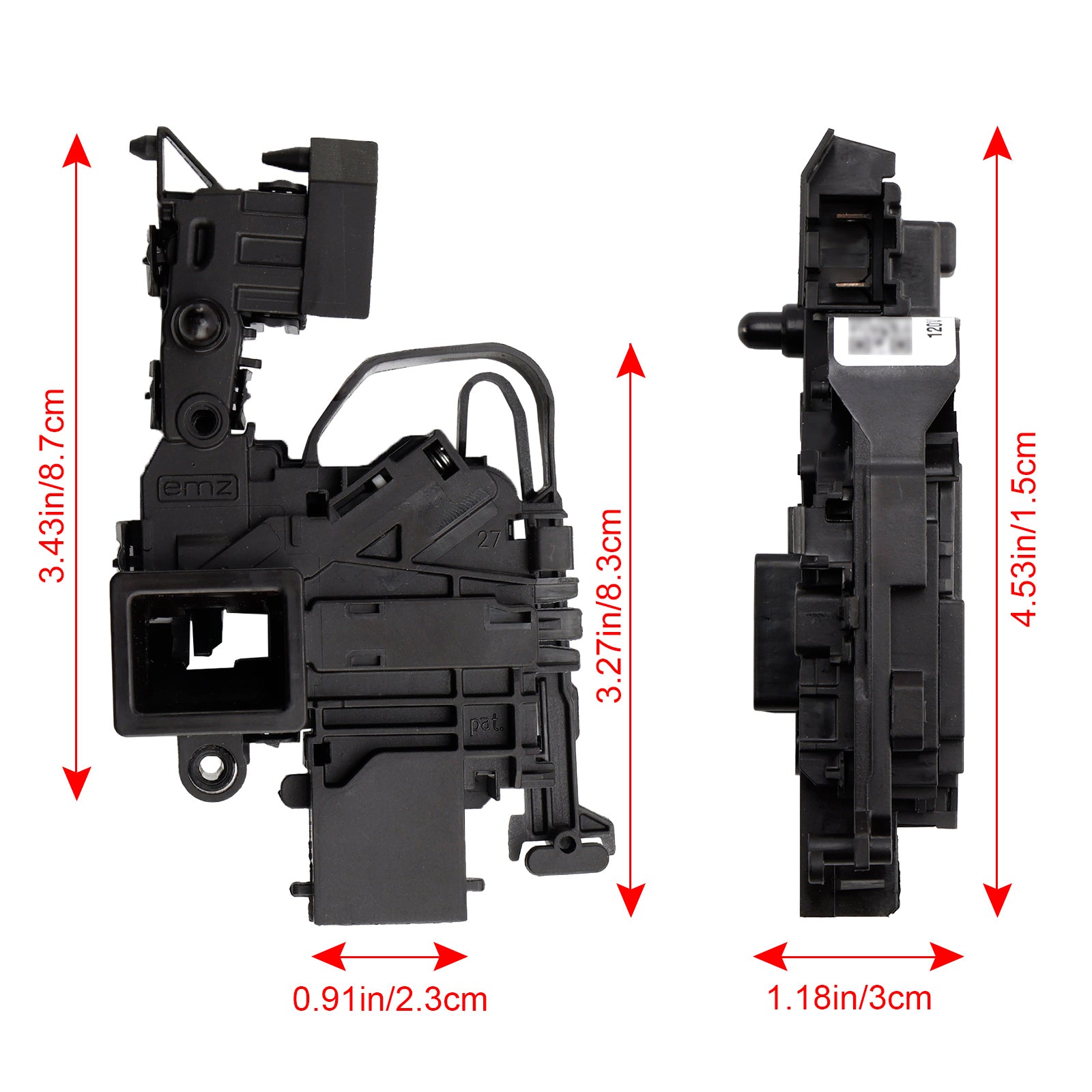 Interrupteur de verrouillage de porte de lave-linge DC34-00028A pour Samsung AP6975226 PS12740237