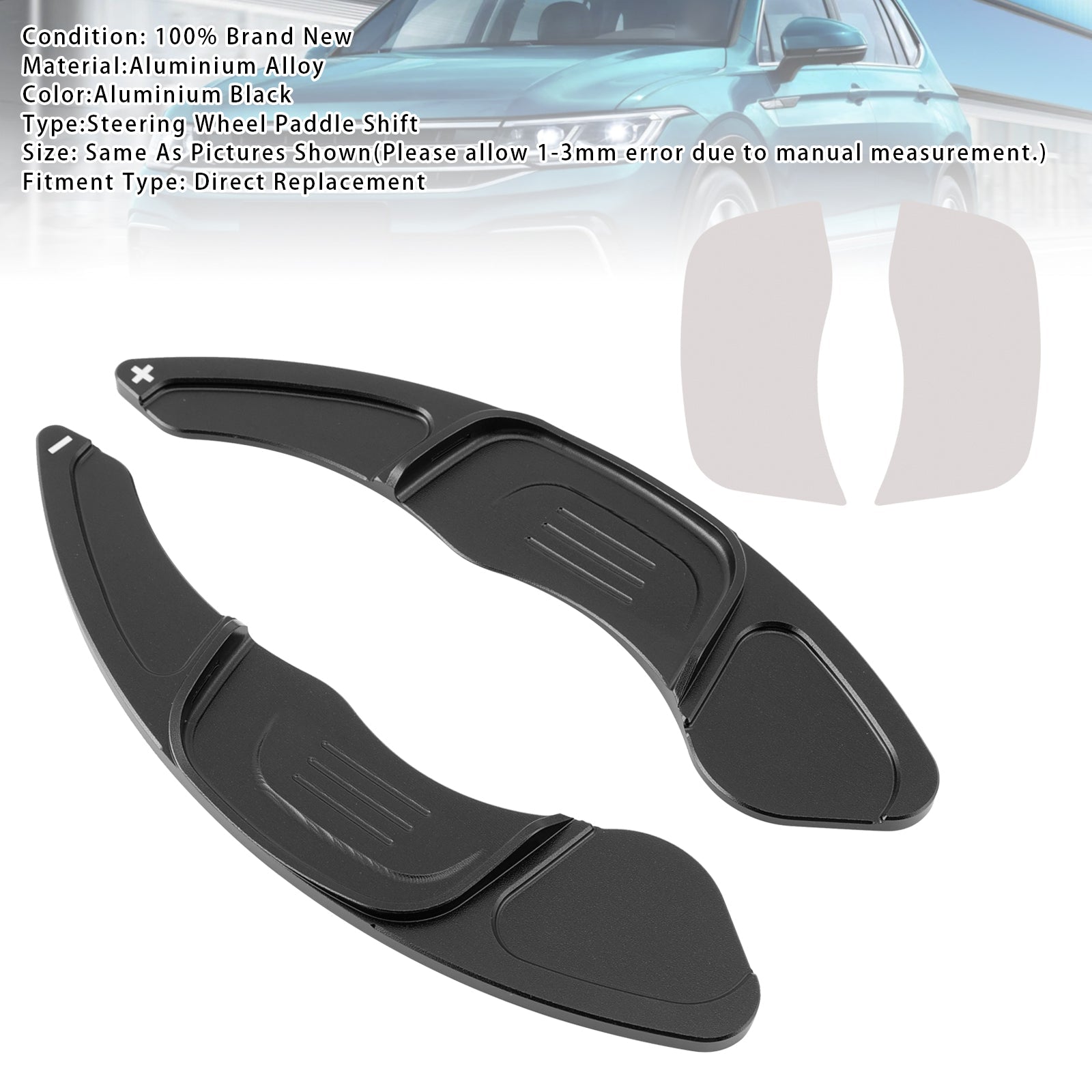 Verlenging van snelheidsverandering Pallets stuurwiel voor VW Golf 7 T-ROC