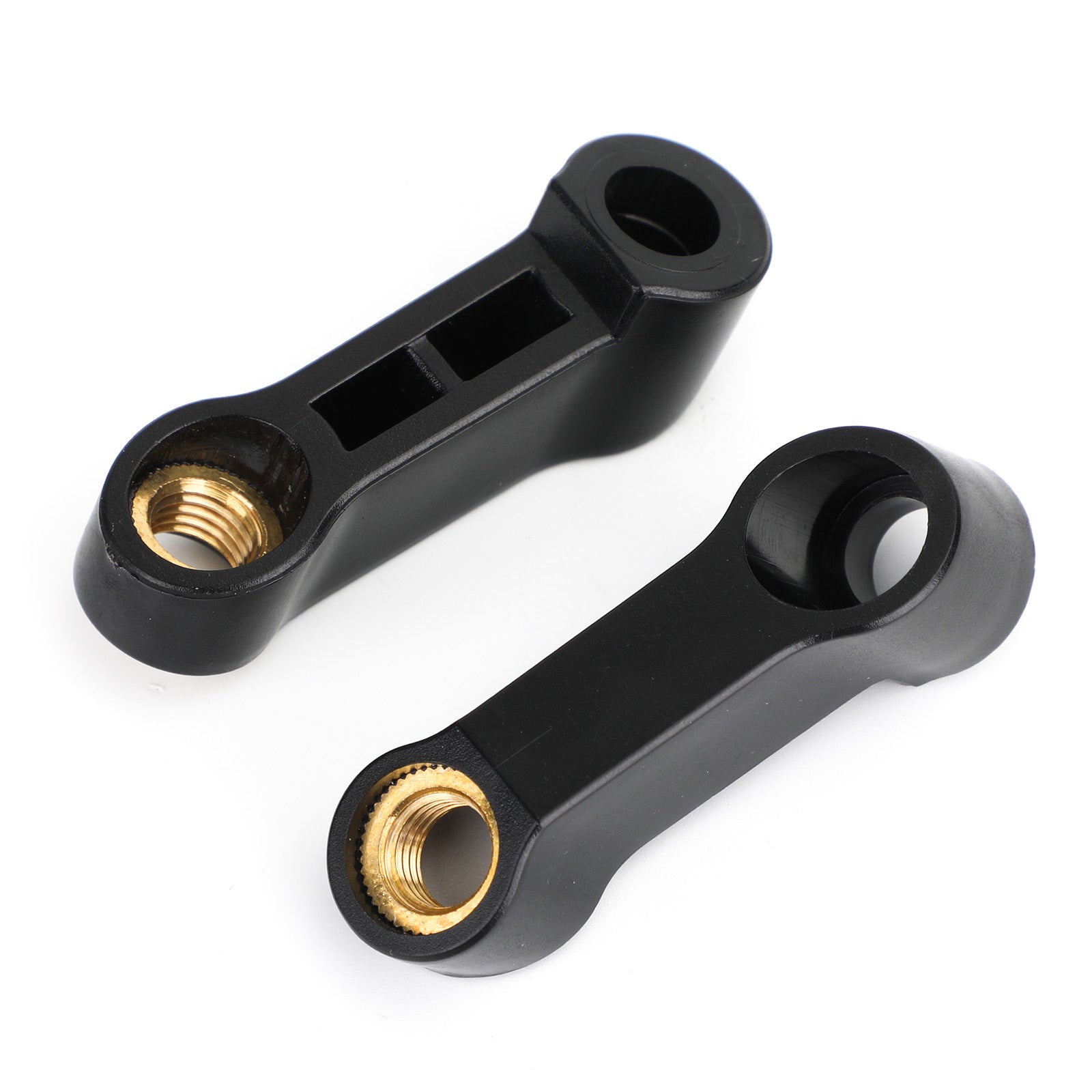 2x Universal Retrovisor Mirror Extension M10 x 1,25 mm voor Honda Para Suzuki