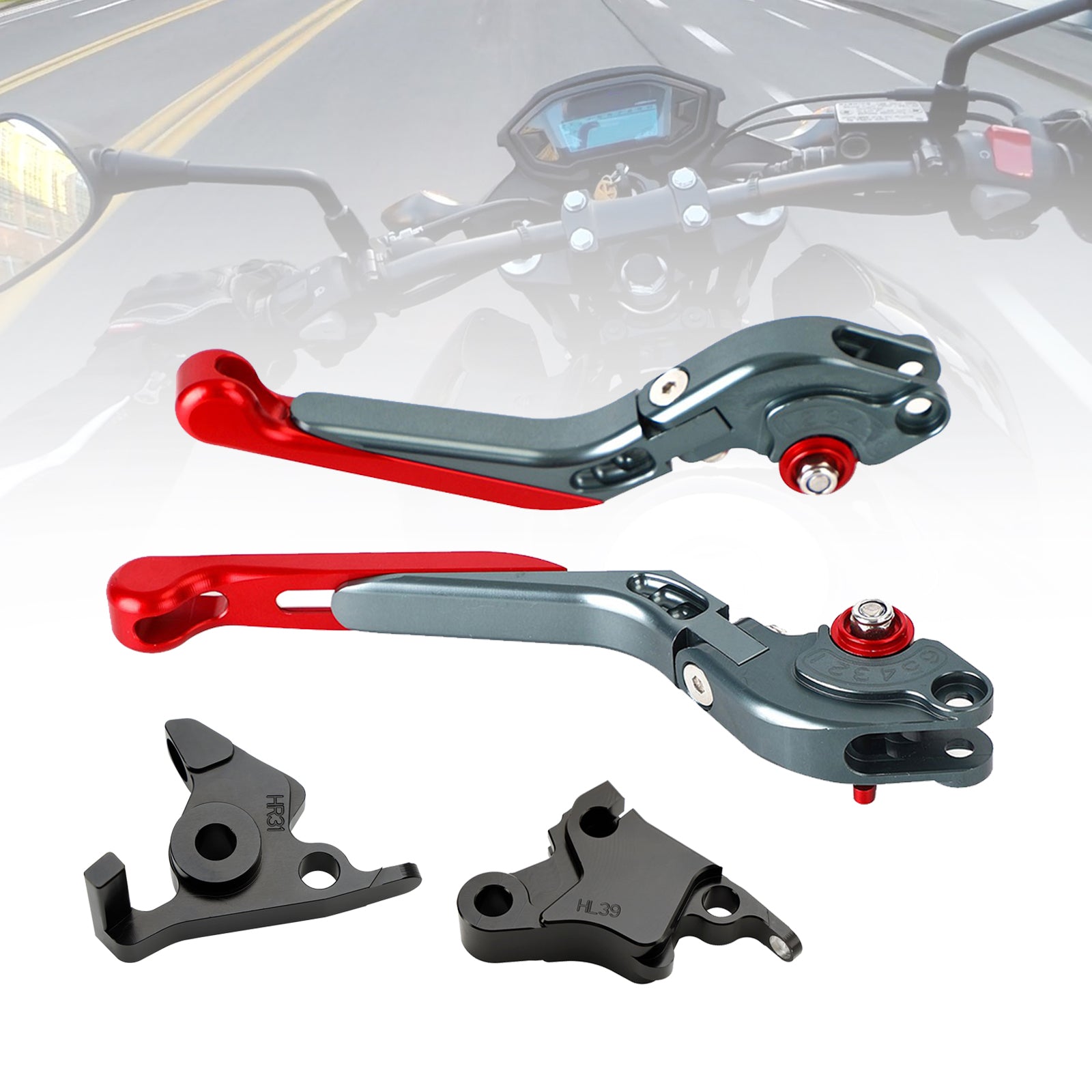 Levier de frein d'embrayage réglable pour CFMOTO 450SS 450SR 21-23 450NK 23-24
