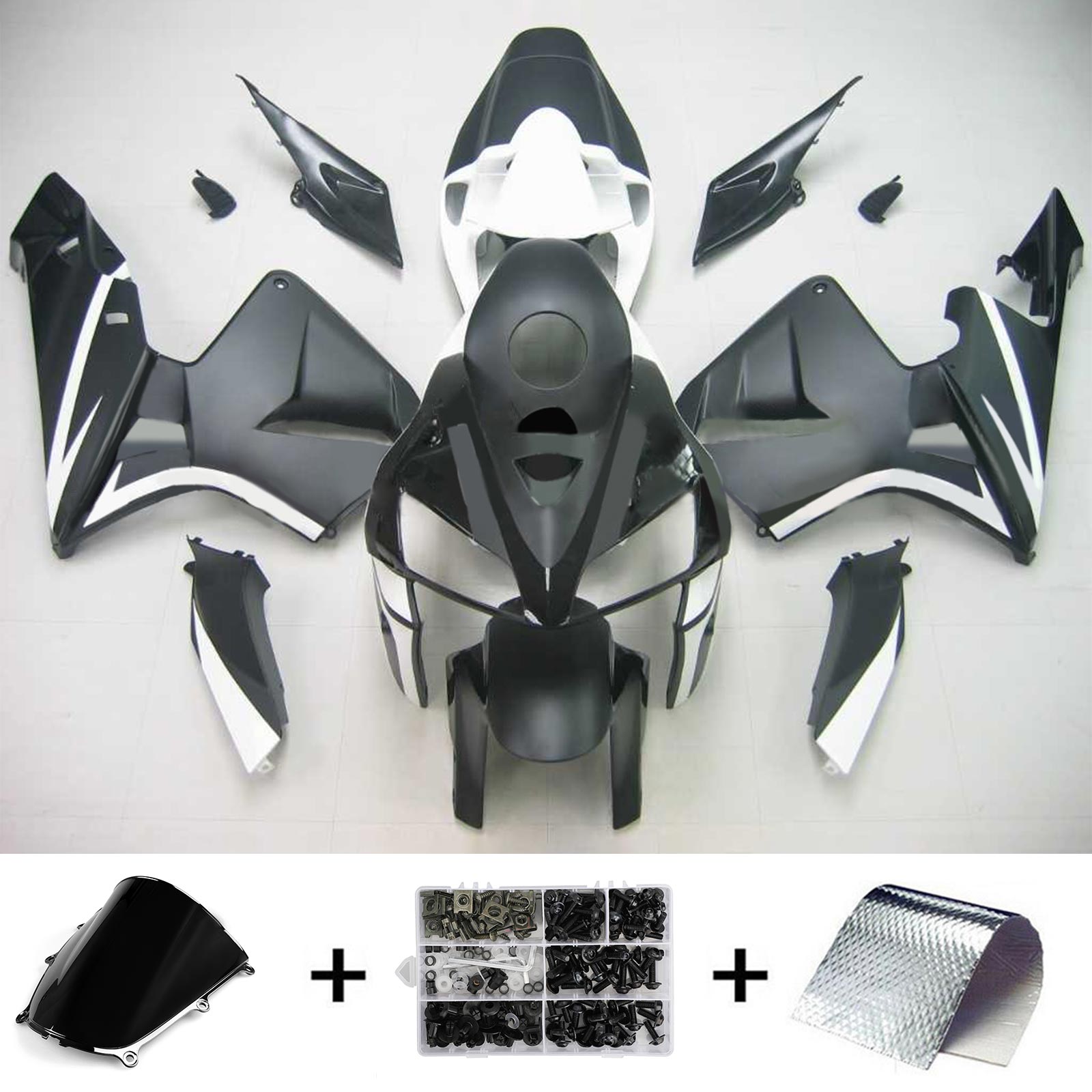 Kit de carénage par injection, carrosserie en plastique ABS pour Honda CBR600RR 2005-2006 F5