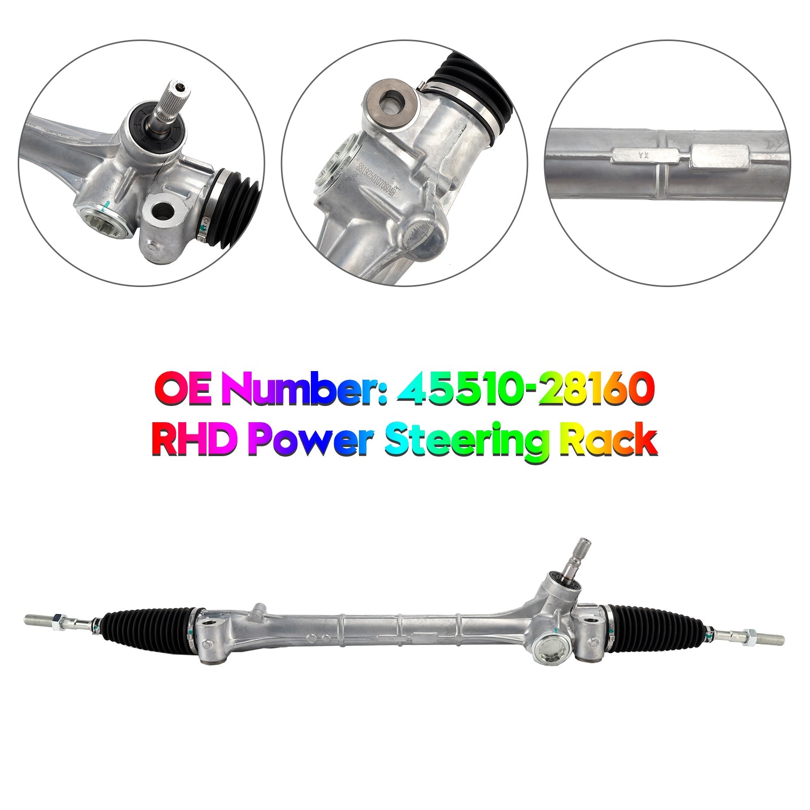 Ohjaustehostinteline Toyota ARTUMA AHR20/ACR50 2006-2016, oikeistolainen, 45510-28160