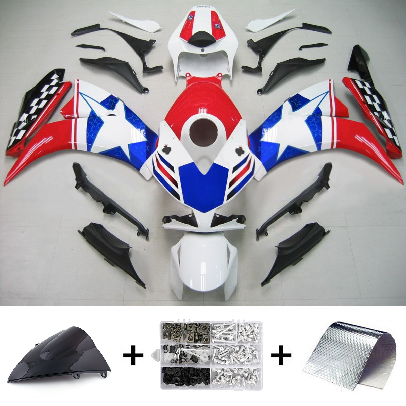 Injection Fairing Kit Bodywork Plastic ABS For Honda CBR1000RR 2012-2016