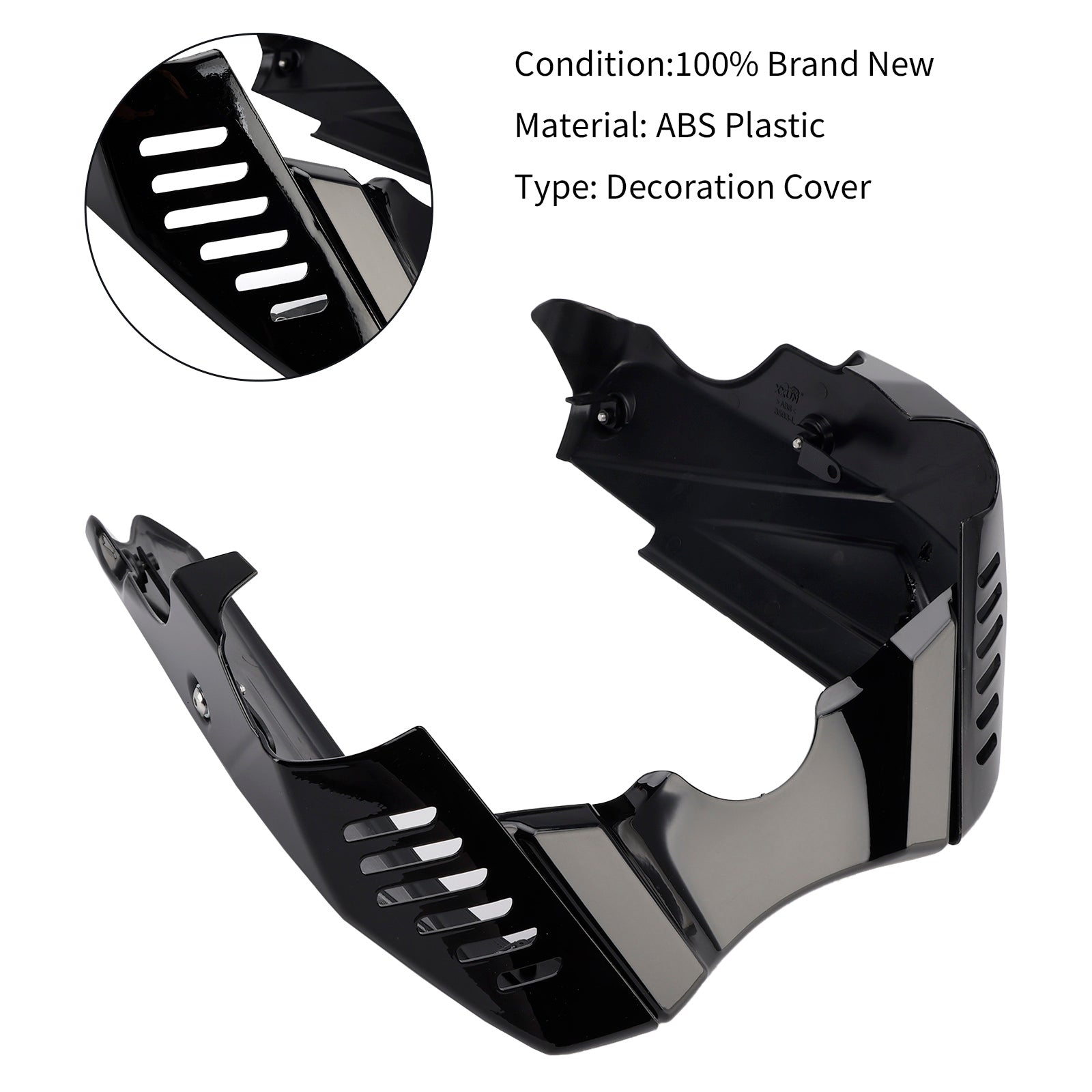 Sabot moteur inférieur et protection de carénage pour Yamaha XSR900 (2022-2025)