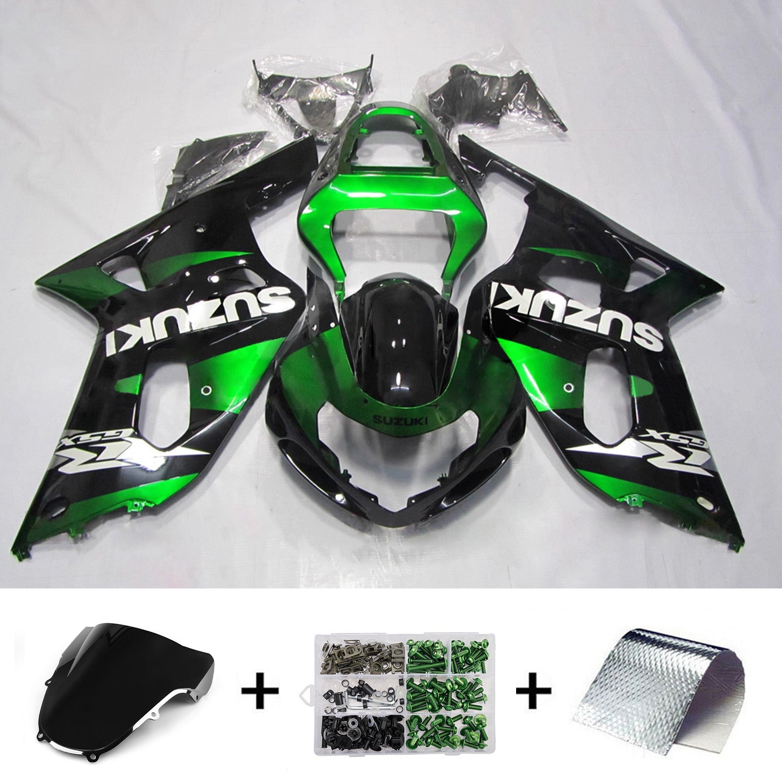Kit carenatura iniezione per Suzuki GSXR600 2001-2003 GSXR750 2000-2003 K1