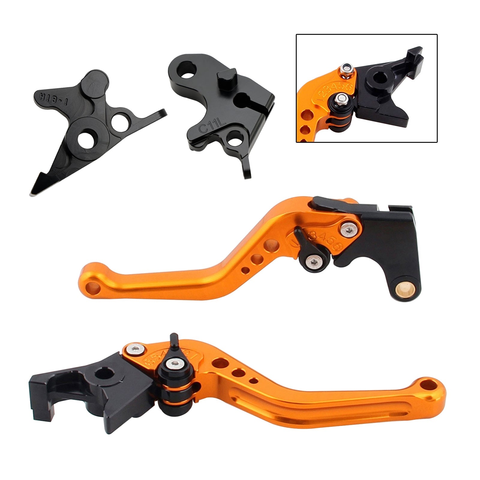 Ročica kratke zavore in sklopke za Honda CRF1100L Afrika Twin 2020-2021